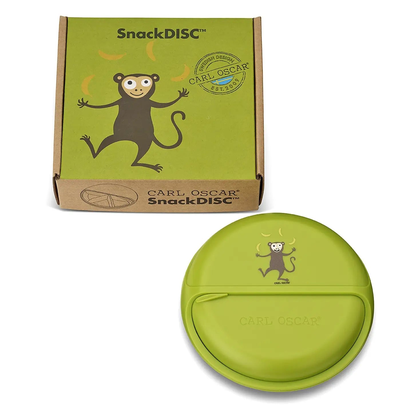 Carl Oscar SnackDISC™ für Kinder – Affe Carl Oscar - malmichbunt.de