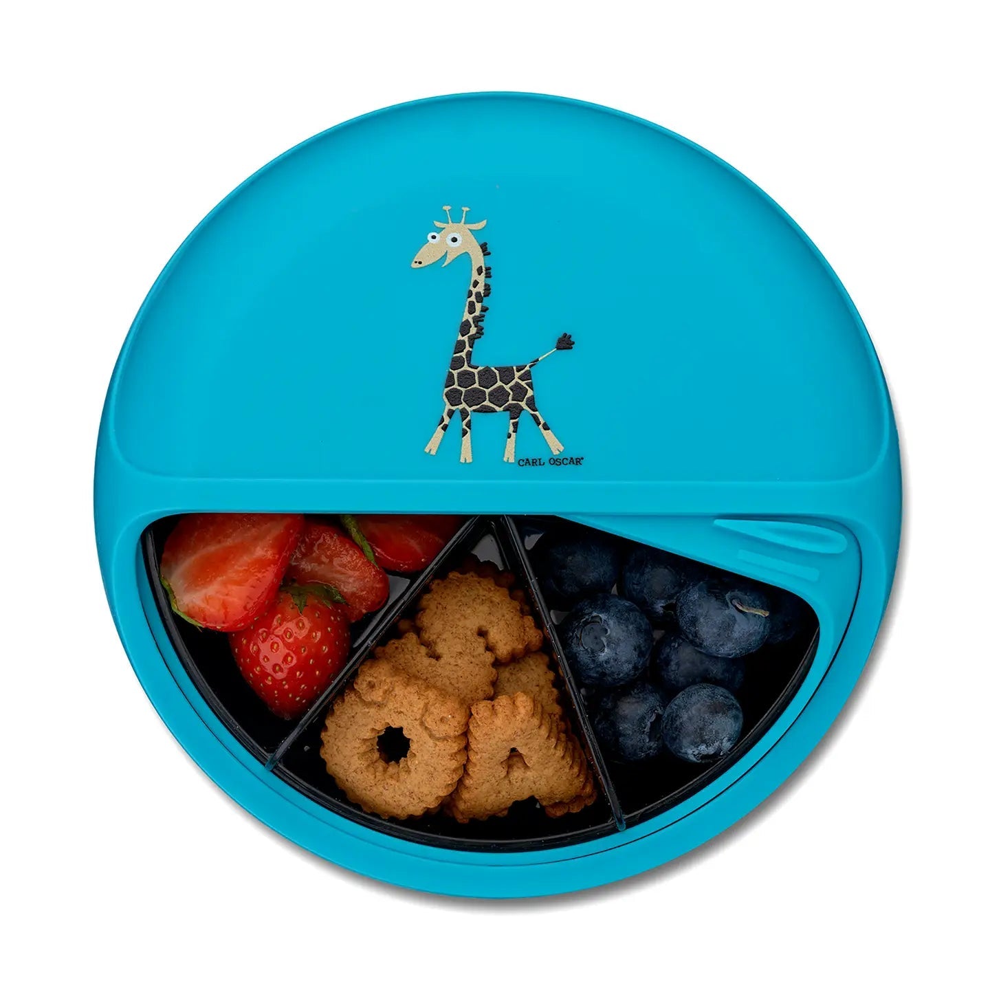 Carl Oscar SnackDISC™ für Kinder – Giraffe Carl Oscar - malmichbunt.de