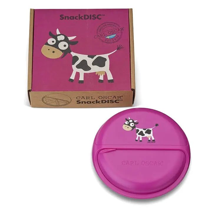 Carl Oscar SnackDISC™ für Kinder – Kuh Carl Oscar - malmichbunt.de