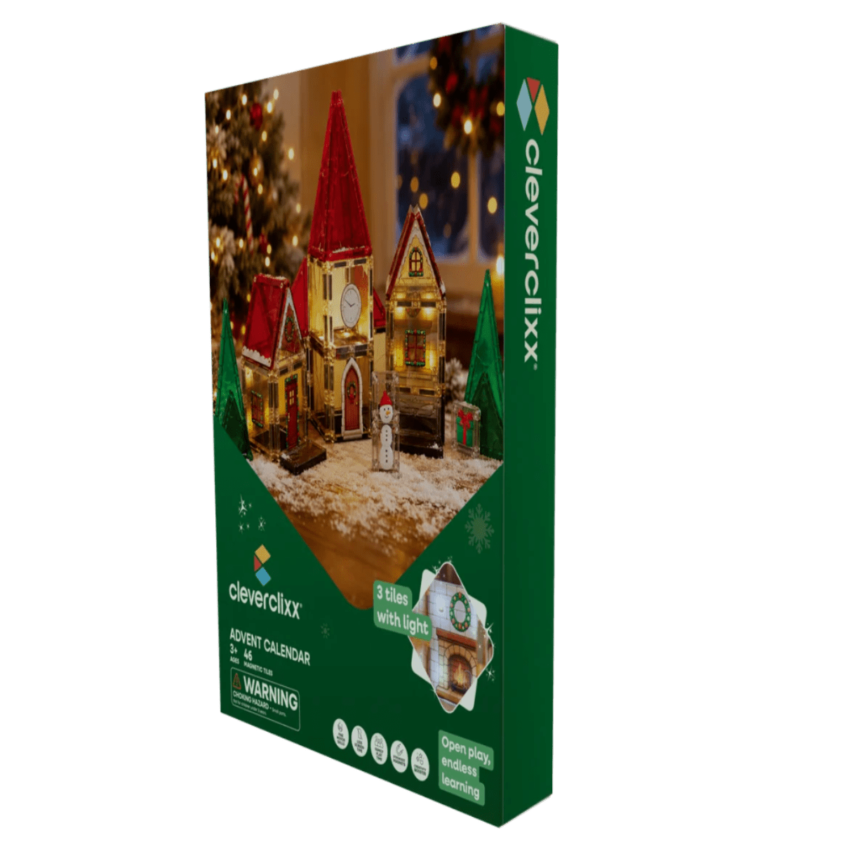 Cleverclixx Magnetbausteine Adventskalender Weihnachtsstadt Clever Clixx - malmichbunt.de