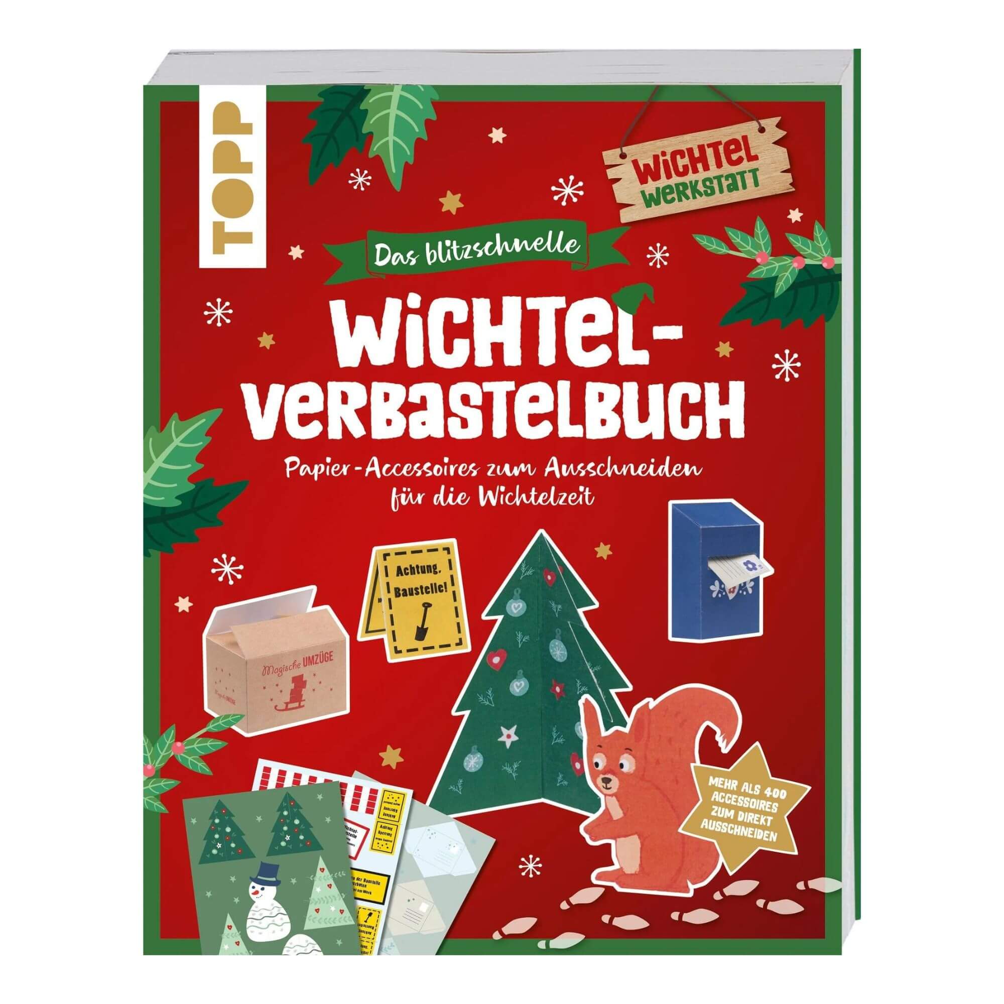 Das blitzschnelle Wichtel - Verbastelbuch TOPP Verlag - malmichbunt.de