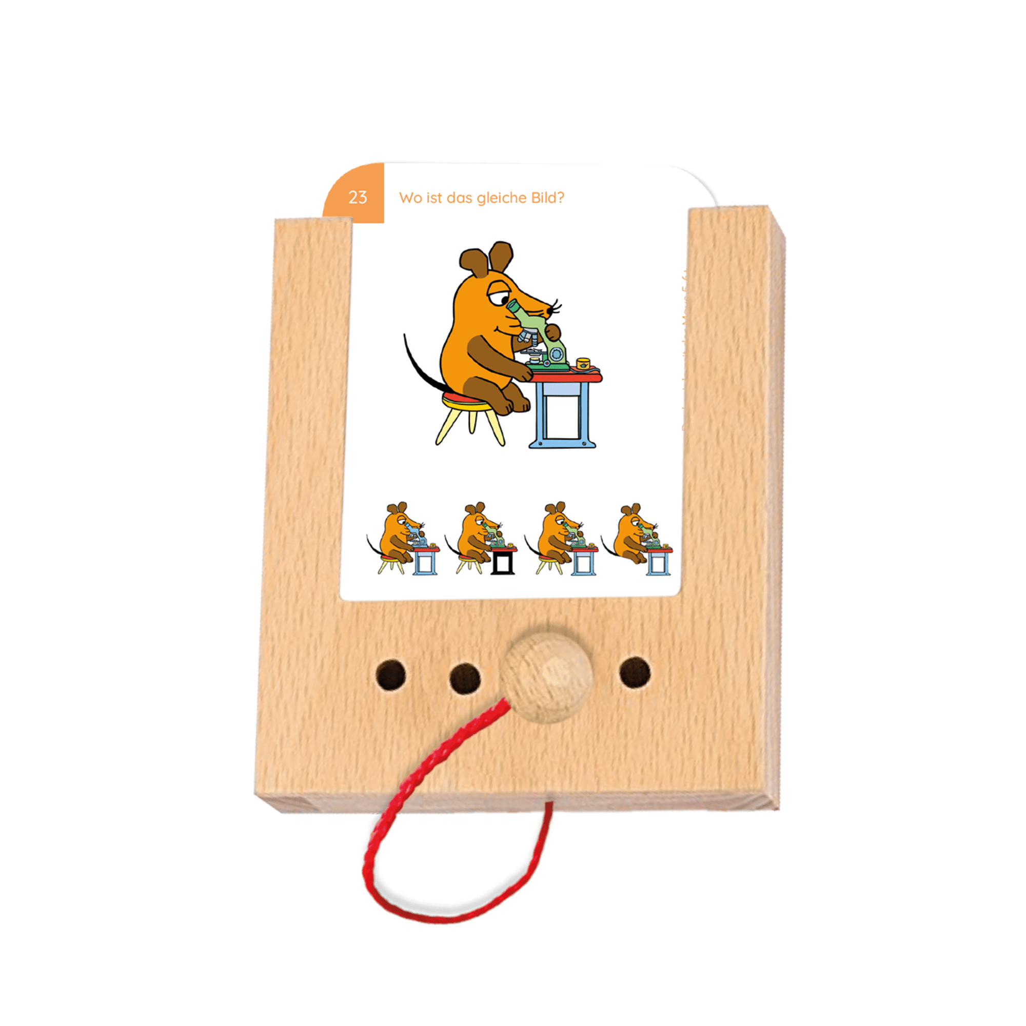 Denkspiele mit der Maus 5 - 6+ - Übungen für den Lochkasten Lernspielverlag - malmichbunt.de