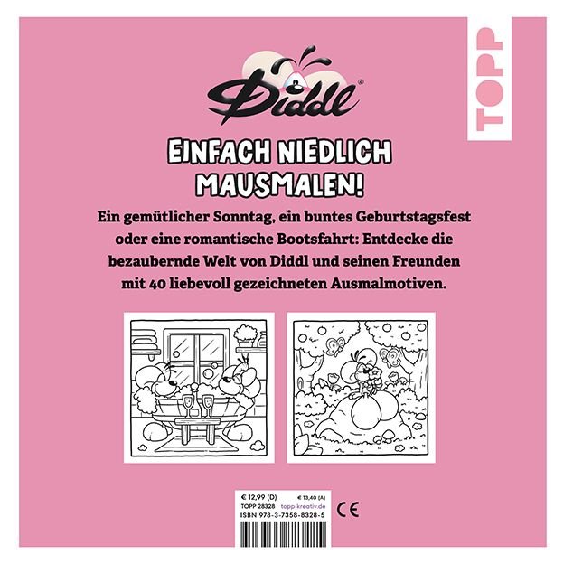 Die bunte Welt von DIDDL und seinen Freunden - Diddl's Cosy Life TOPP Verlag - malmichbunt.de