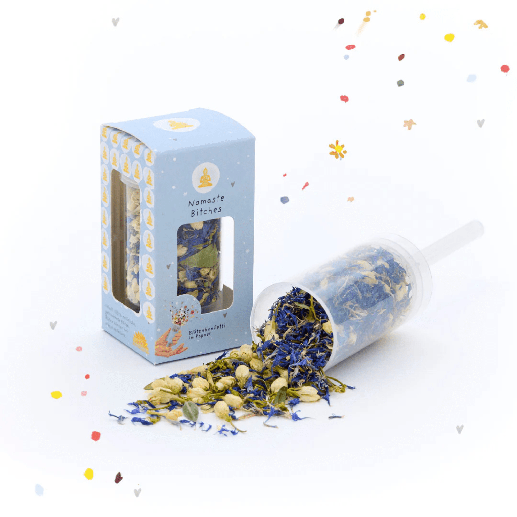 Die Stadtgärtner Blütenkonfetti im Popper - Namaste Bitches Die Stadtgärtner - malmichbunt.de