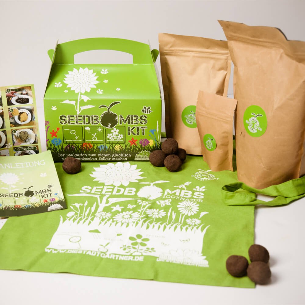 DIY Samenbomben Bausatz Die Stadtgärtner - malmichbunt.de