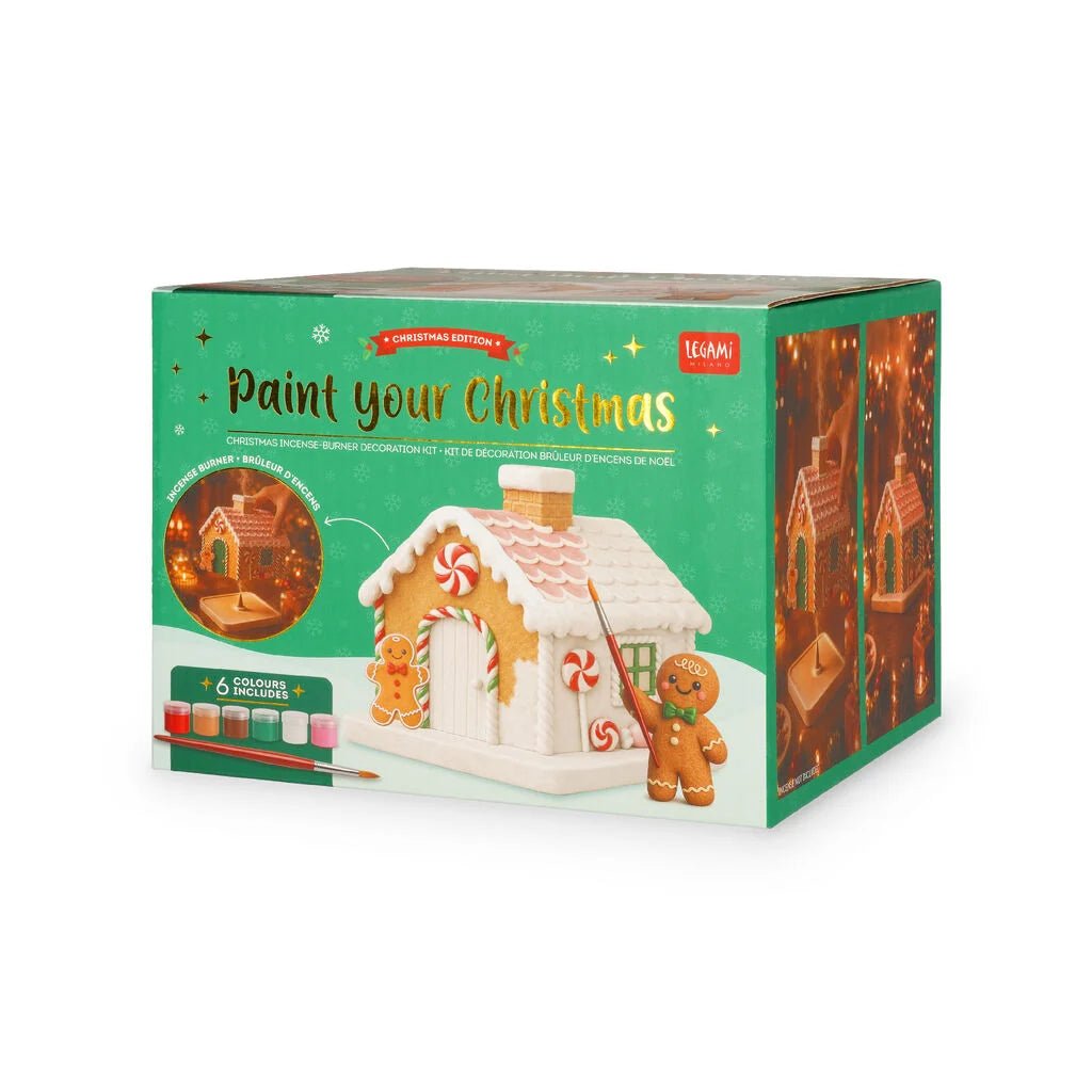 DIY-Set für Weihnachts-Räucherstäbchenhalter - Paint Your Christmas Legami - malmichbunt.de
