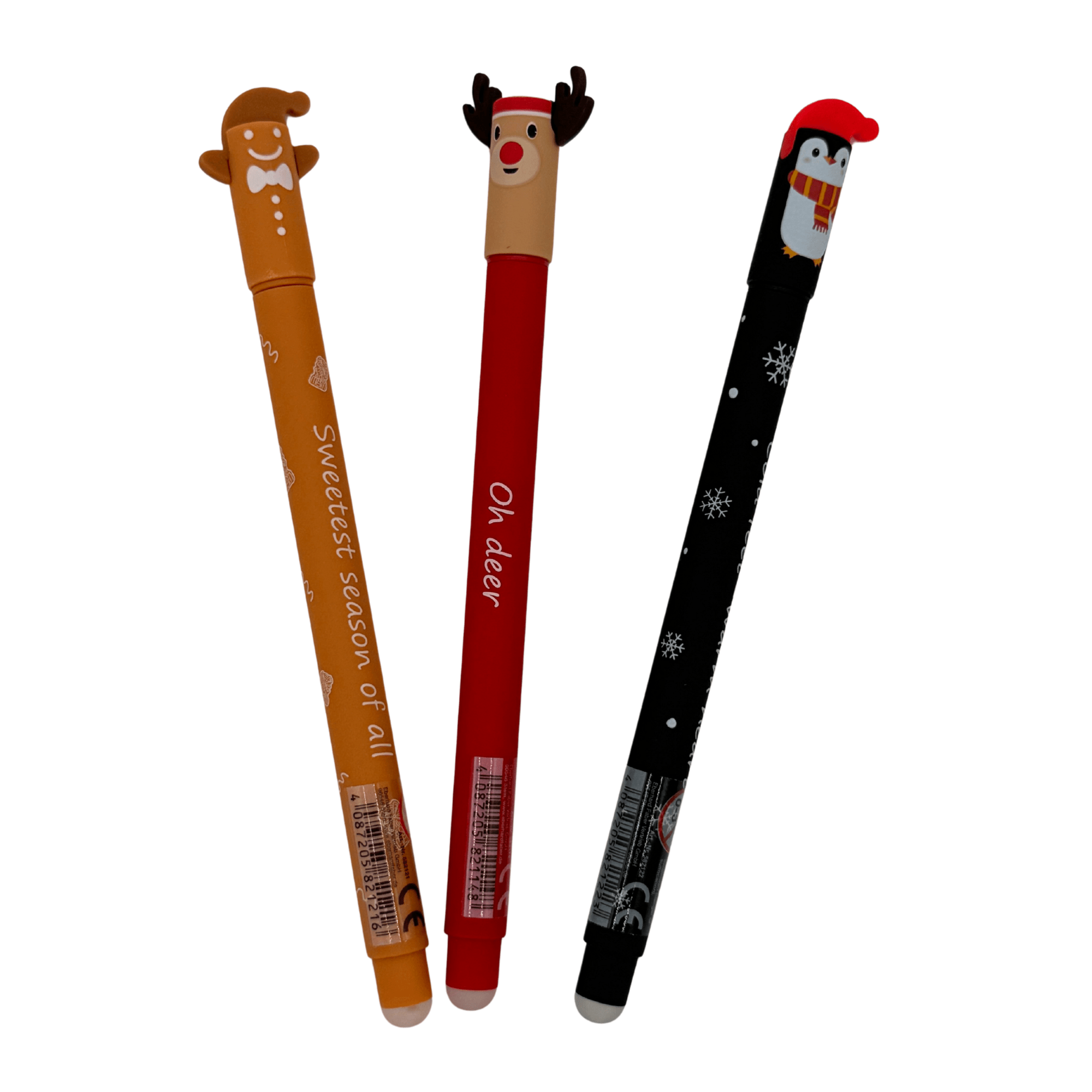 EBERHARD FABER - Gelschreiber - Wintermotive 3er - Set Eberhardt Faber - malmichbunt.de