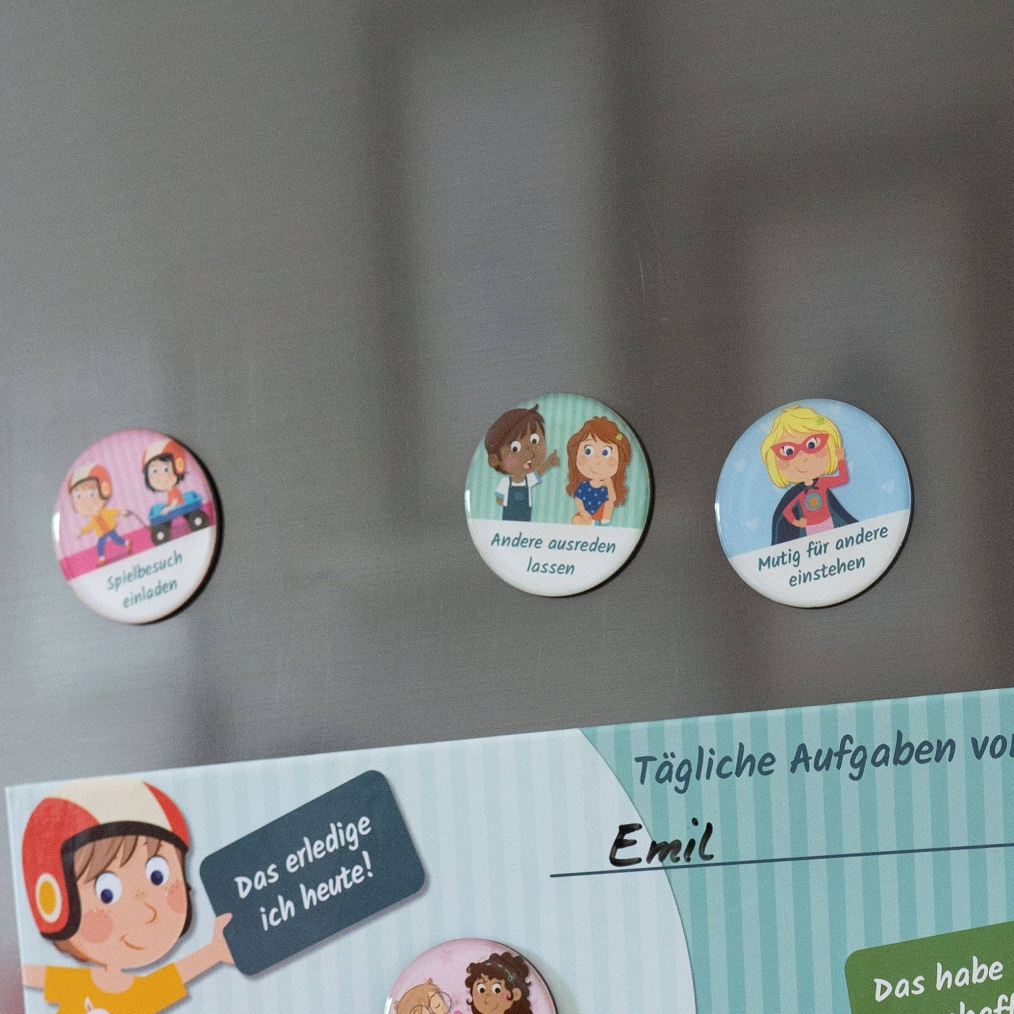 Erweiterungs - Set für Magnettafel "Fair und höflich" Papierdrachen - malmichbunt.de