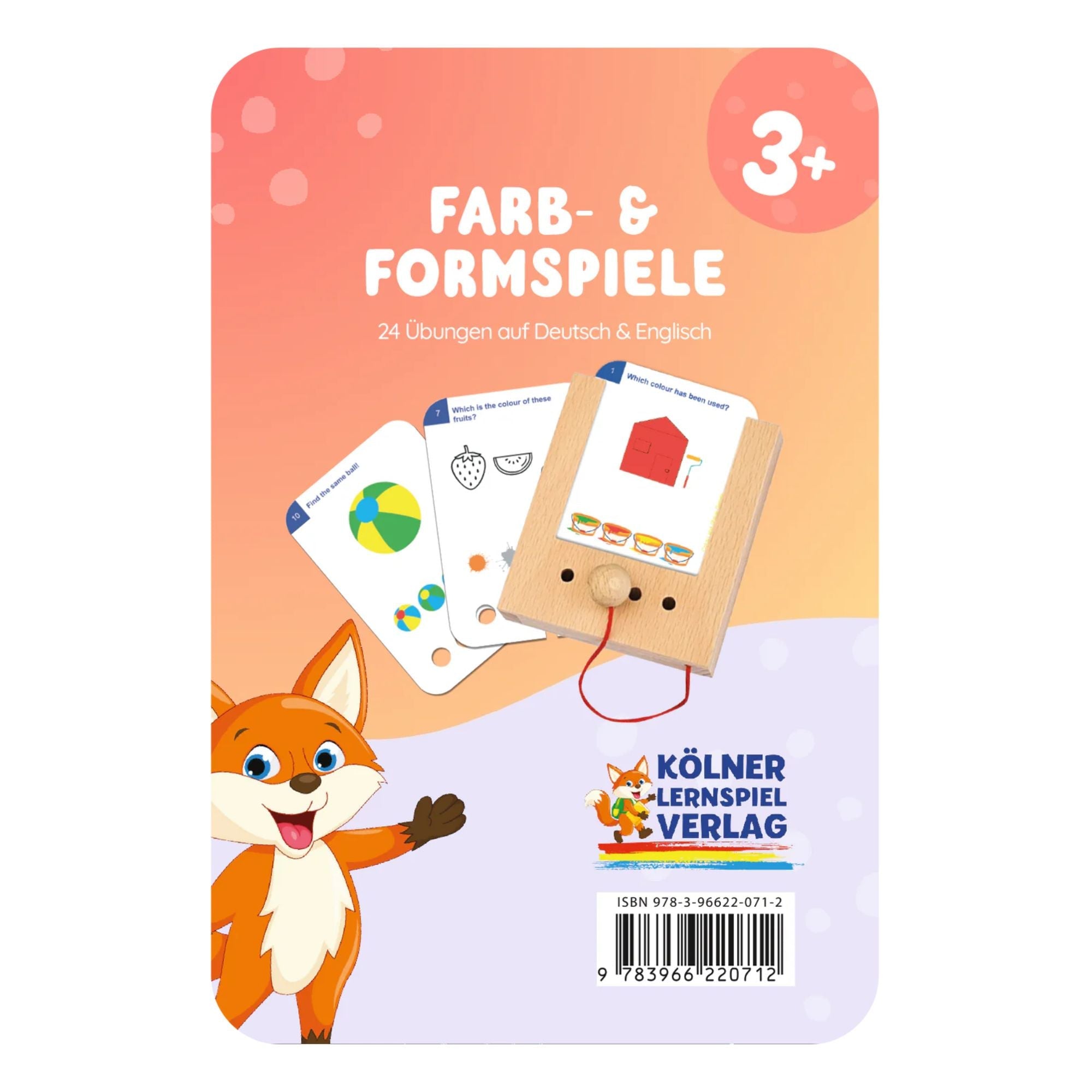 Farb - und Formspiele - Übungen für den Lochkasten Lernspielverlag - malmichbunt.de