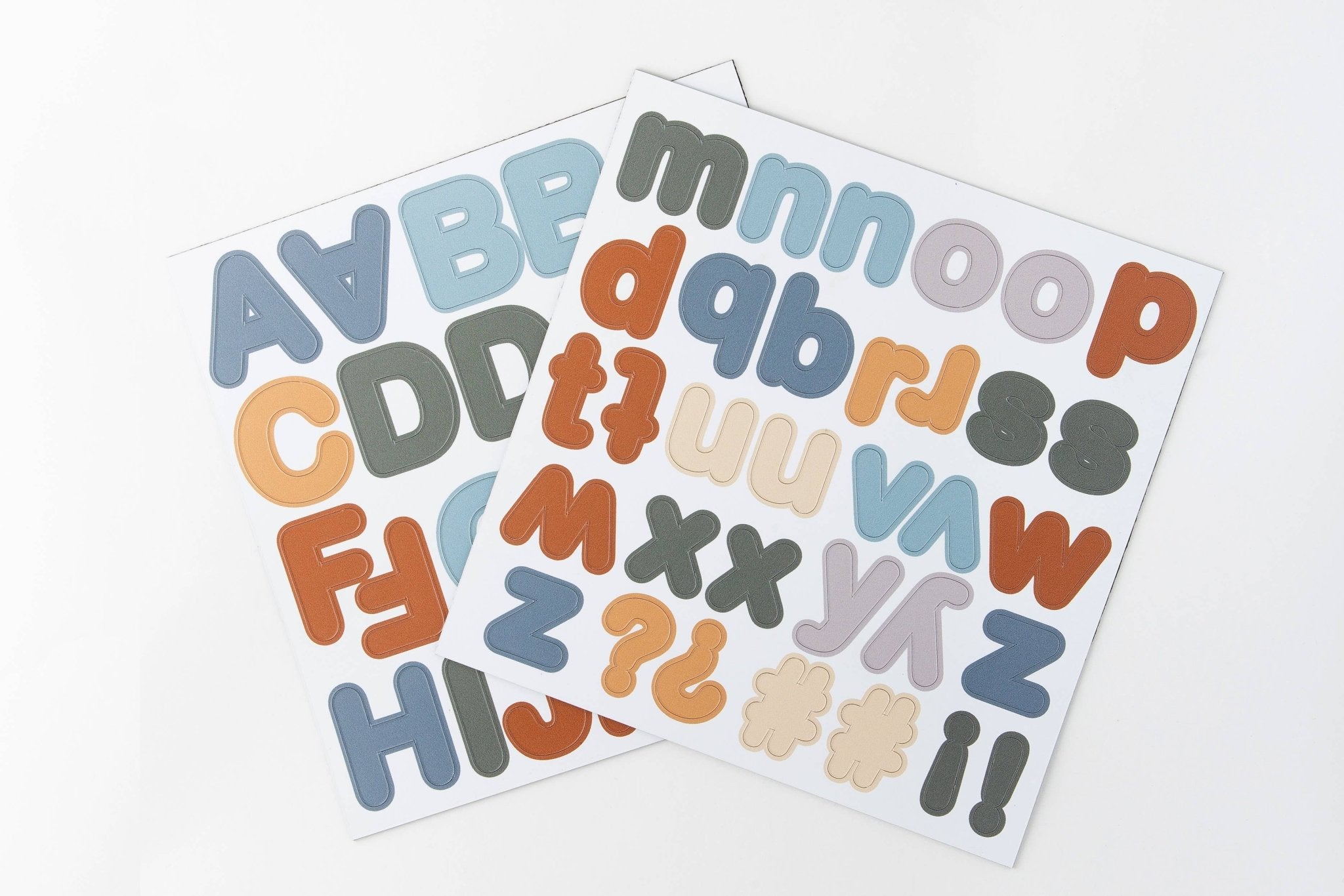 Ferflex Magnetische Buchstaben – Karamellblau – Set mit 125 Magneten Ferflex - malmichbunt.de