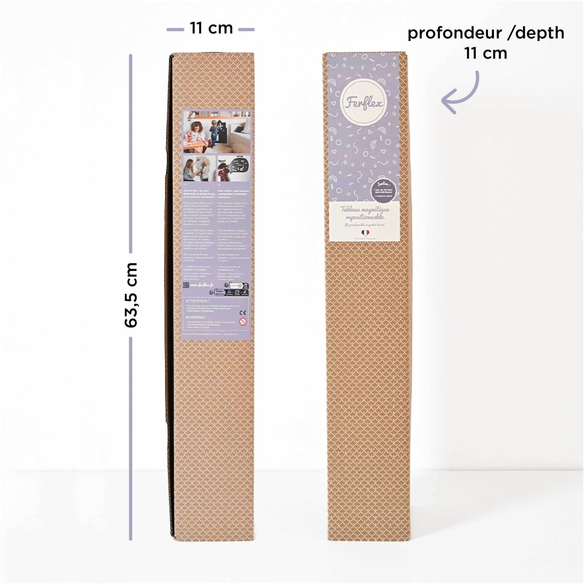 Ferflex - Magnetische Tafel in Form eines Hauses zum Aufhängen Ferflex - malmichbunt.de
