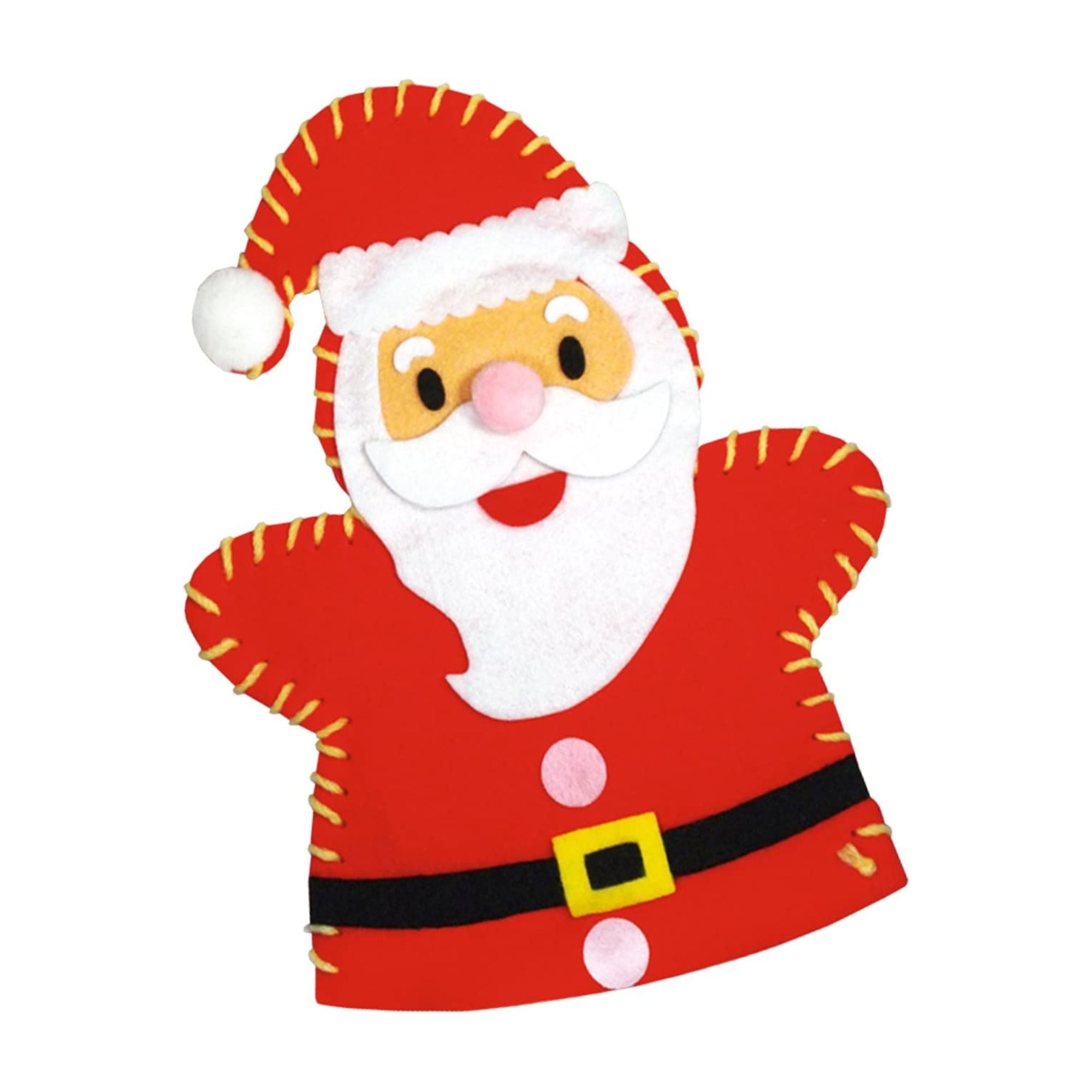 Filz - Set "Handpuppe Weihnachtsmann" Ursus - malmichbunt.de