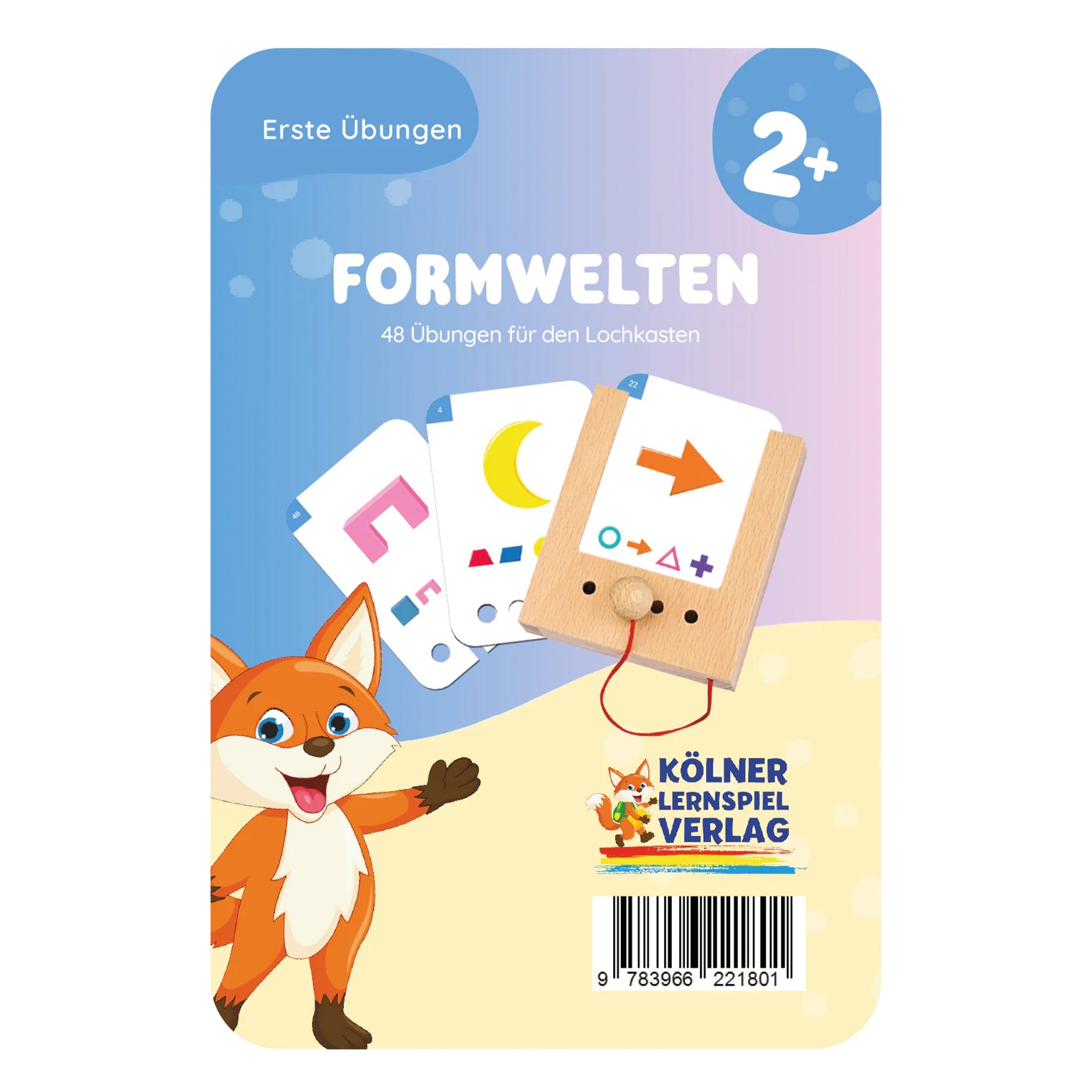 Formwelten 2 - 3 Jahre - Übungen für den Lochkasten Lernspielverlag - malmichbunt.de