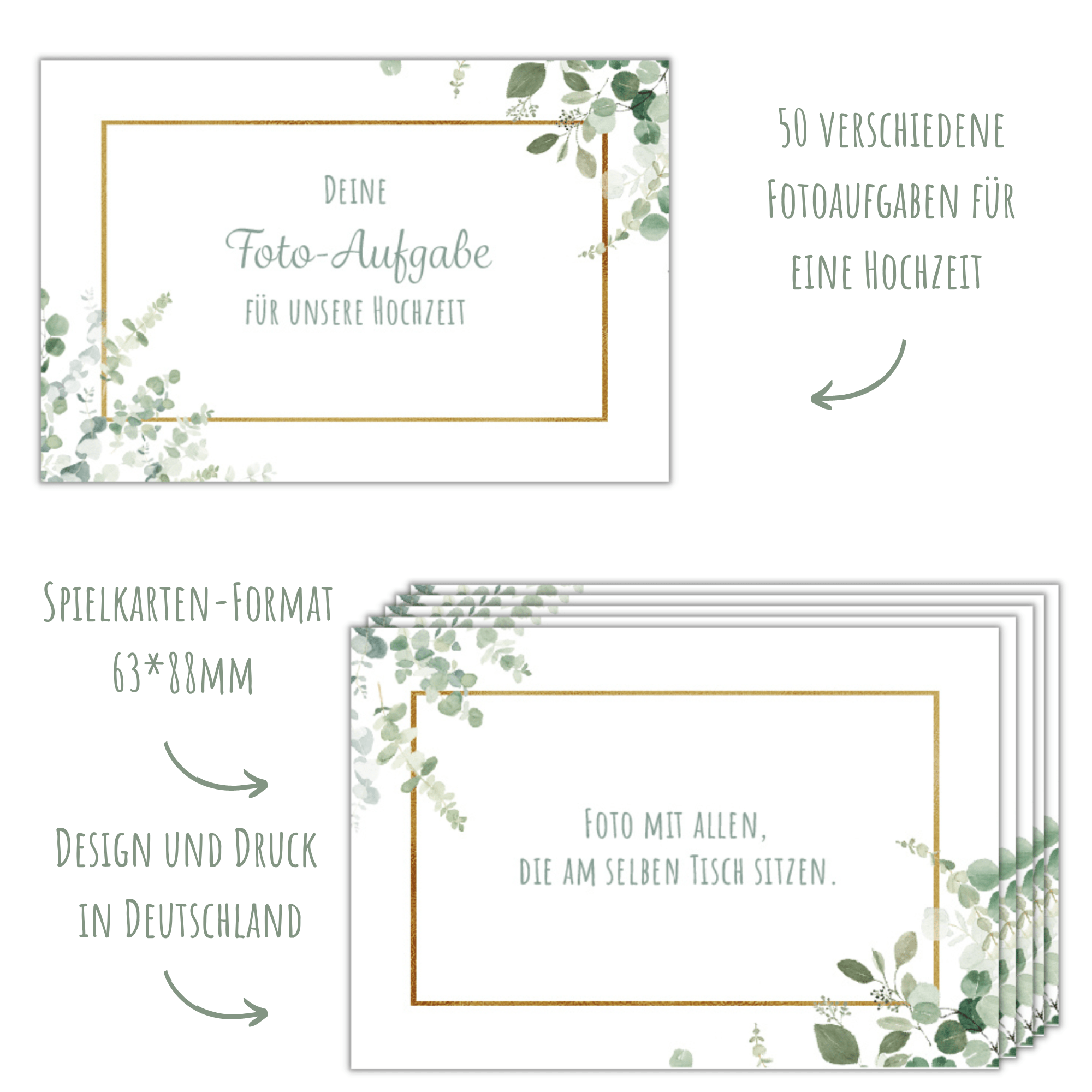 Fotospiel Hochzeit - 50 Fotoaufgaben Jeka - malmichbunt.de