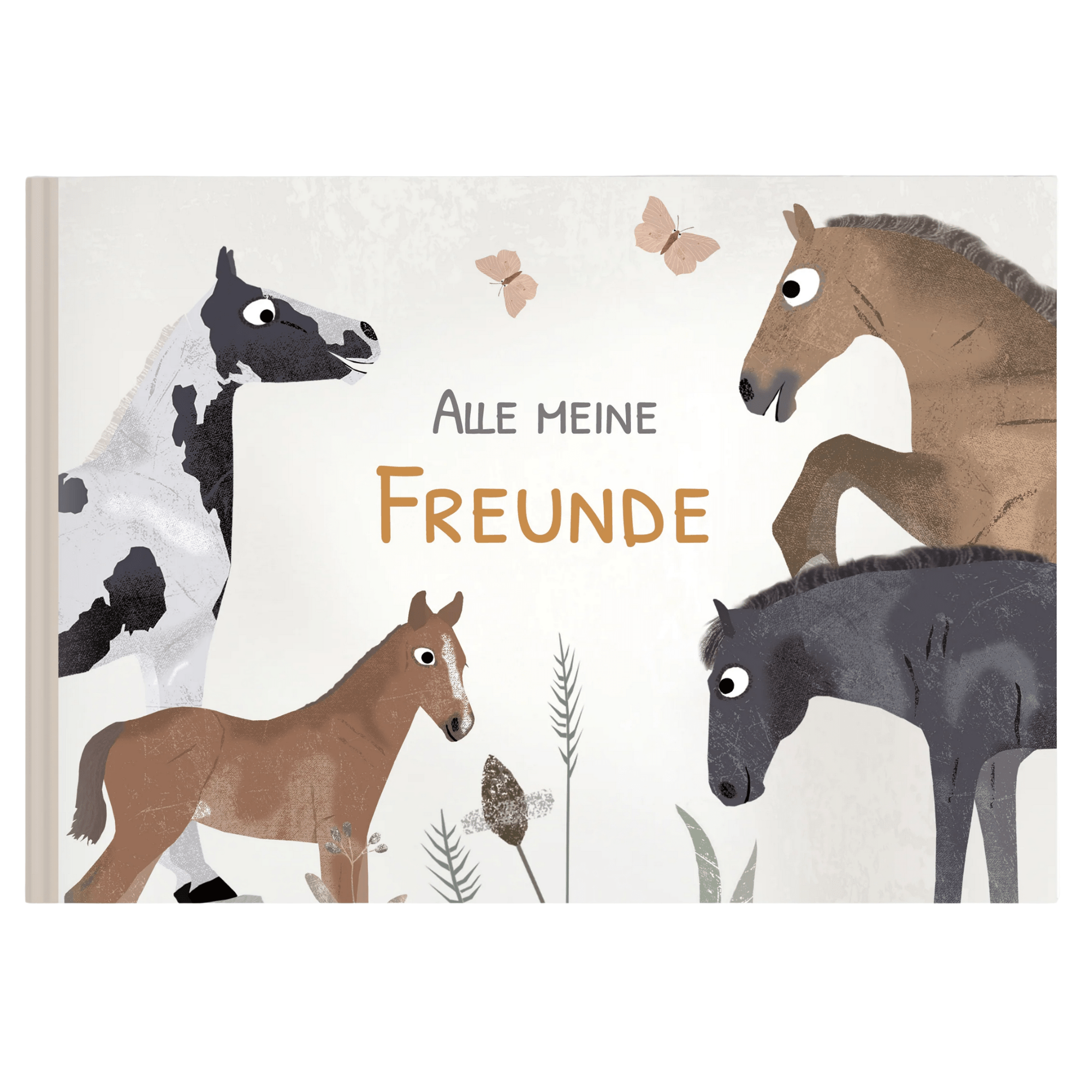 Freundebuch - alle meine Freunde "Pferde" Fräulein Elvira - malmichbunt.de