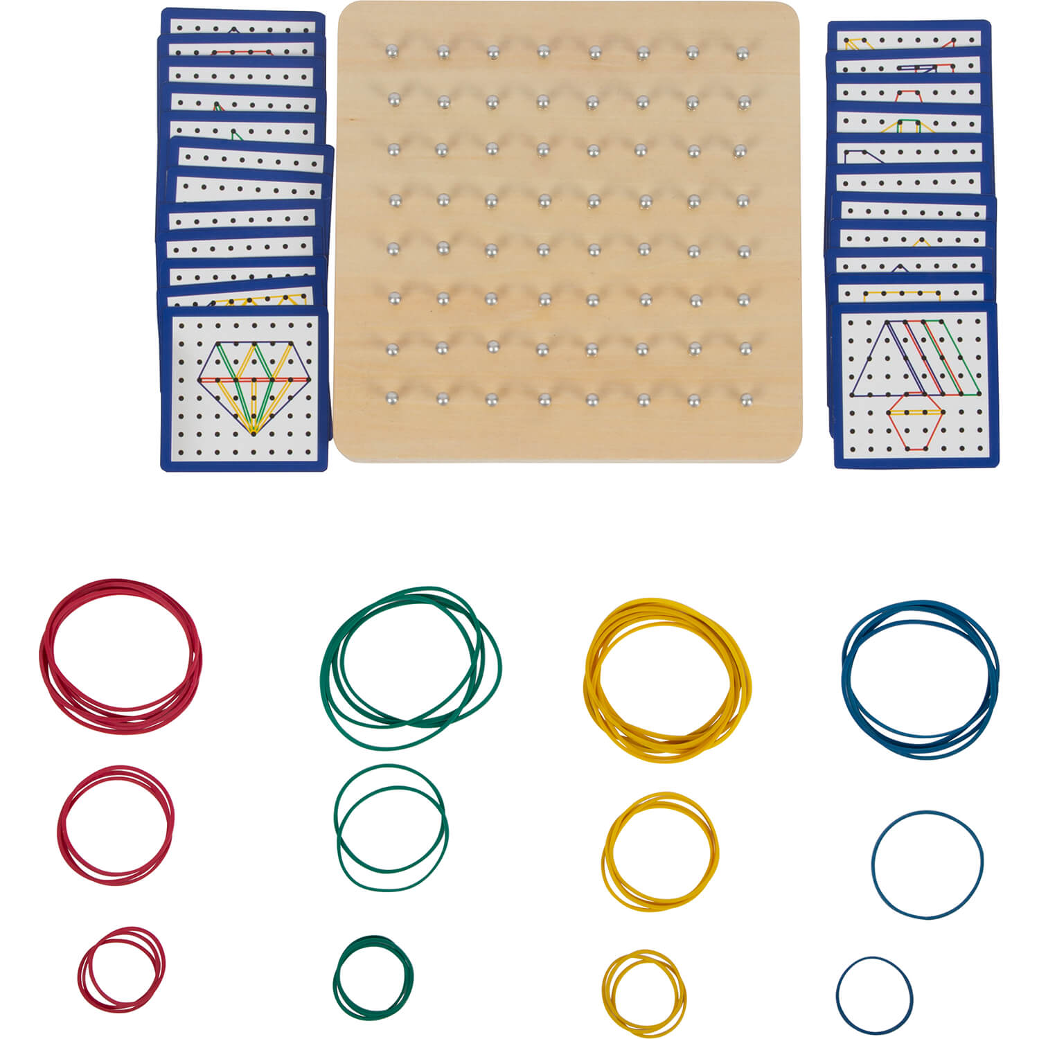 Geoboard aus Holz Small foot - malmichbunt.de