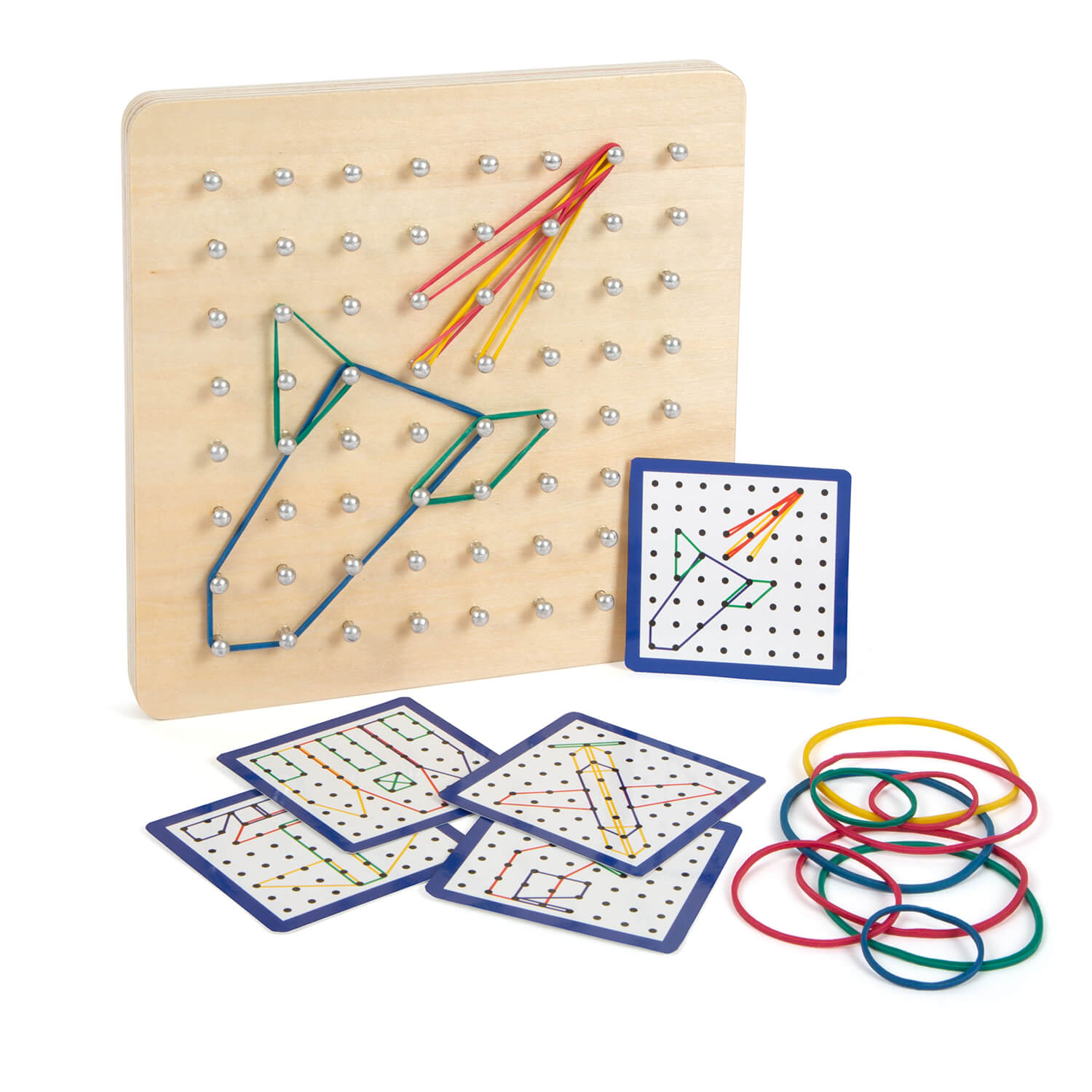 Geoboard aus Holz Small foot - malmichbunt.de