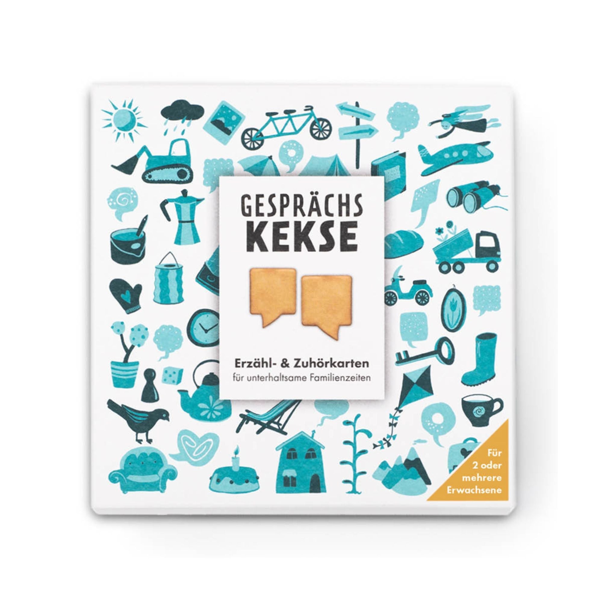 Gesprächskekse - Fragespiel für Familien Paarzeit - malmichbunt.de