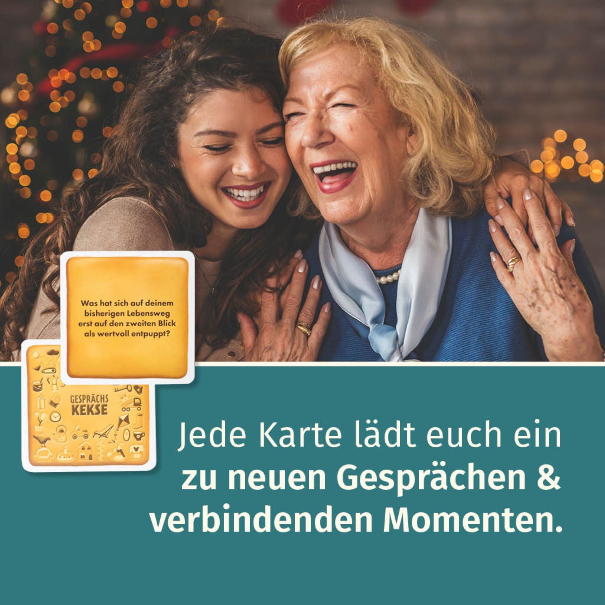 Gesprächskekse - Fragespiel für Familien Paarzeit - malmichbunt.de