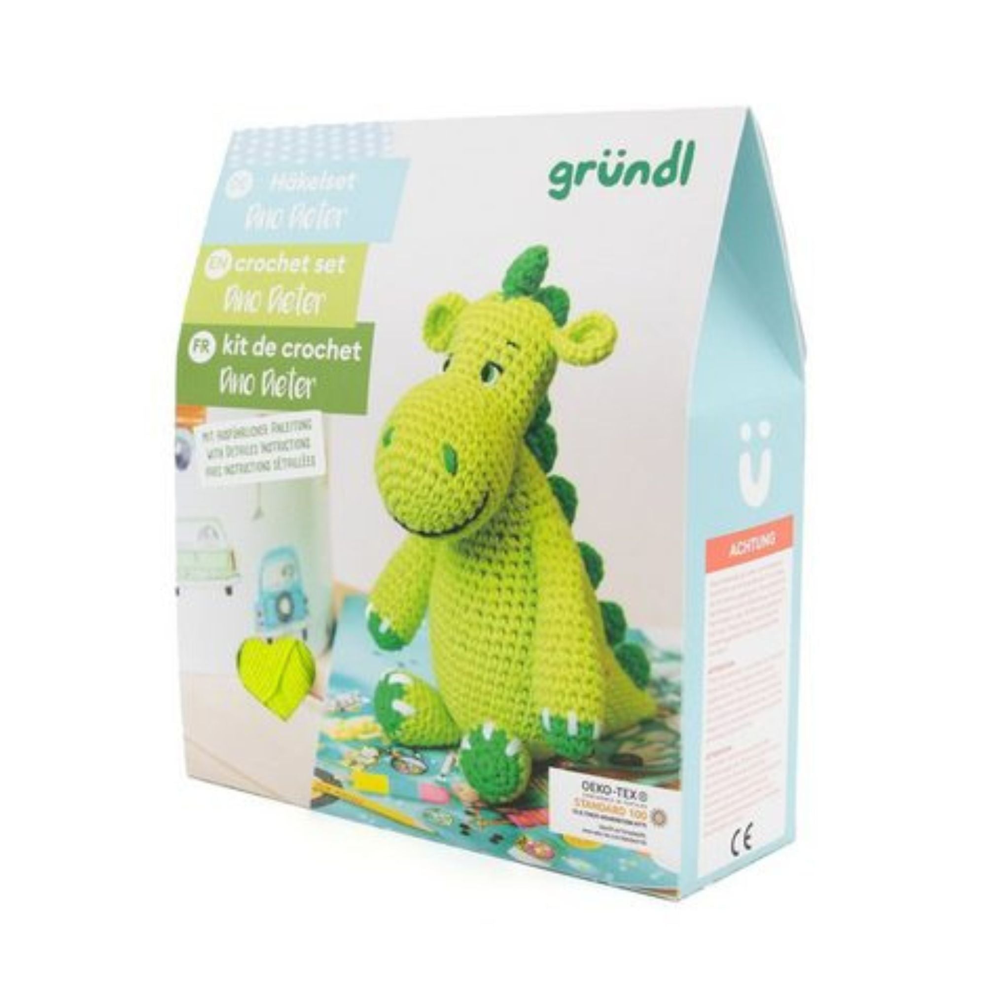 Häkelset Dino Dieter Gründl - malmichbunt.de