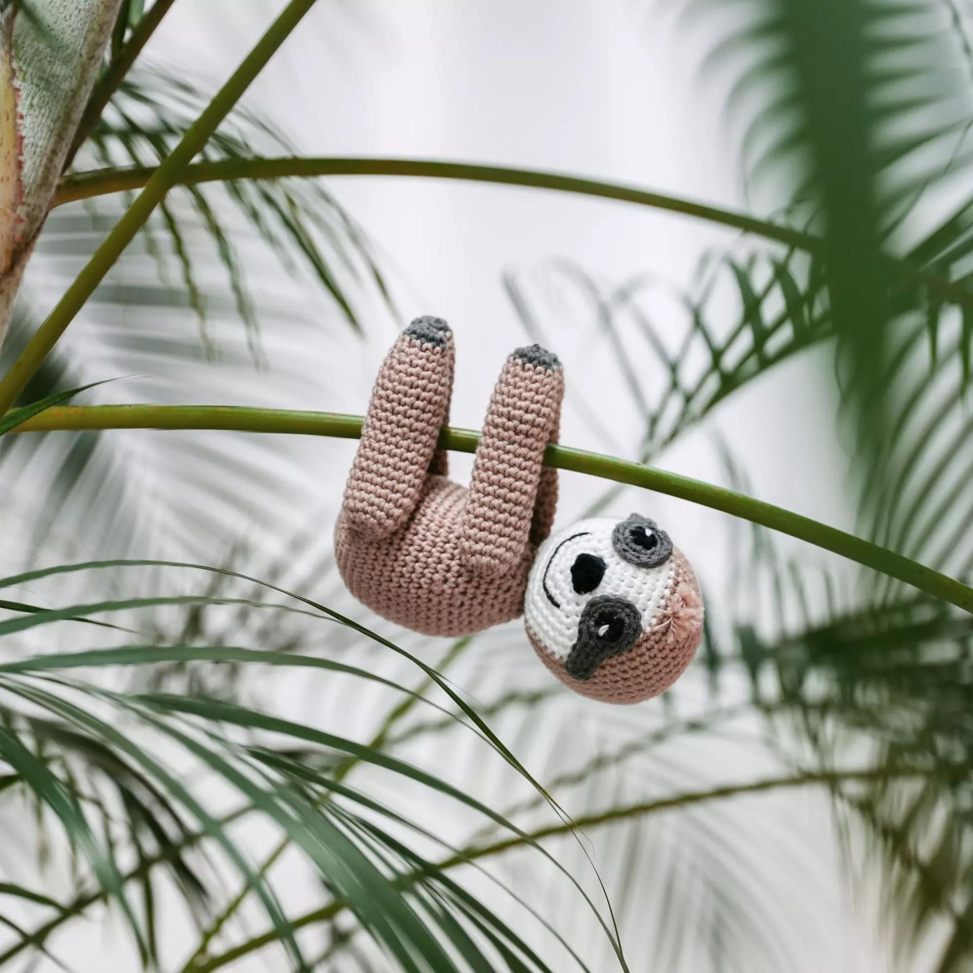 Häkelset Faultier Fred Gründl - malmichbunt.de