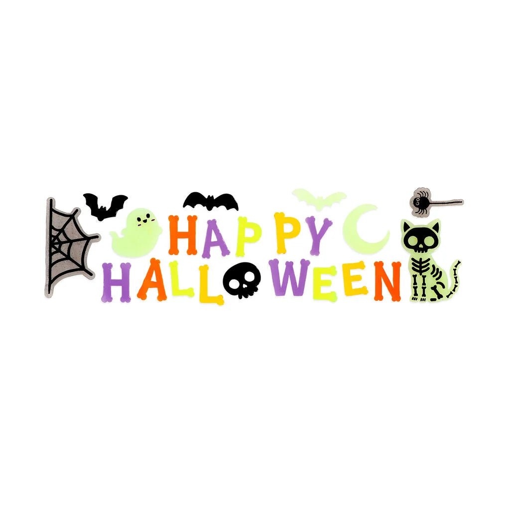 Halloween - Window Glow Fensterbild - Happy Halloween Legami - malmichbunt.de