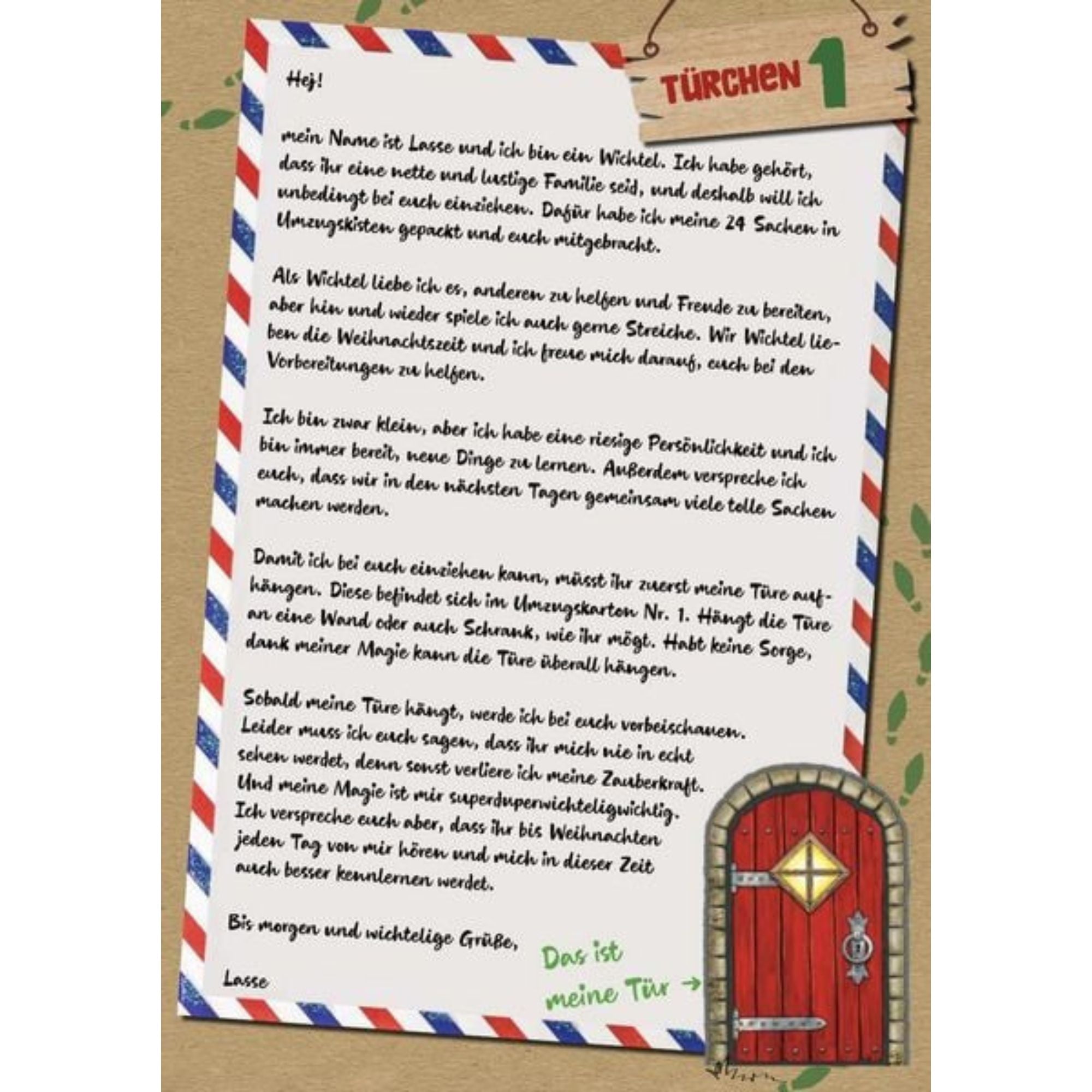 Herzlich Willkommen, kleiner Wichtel - Adventskalender TOPP Verlag - malmichbunt.de