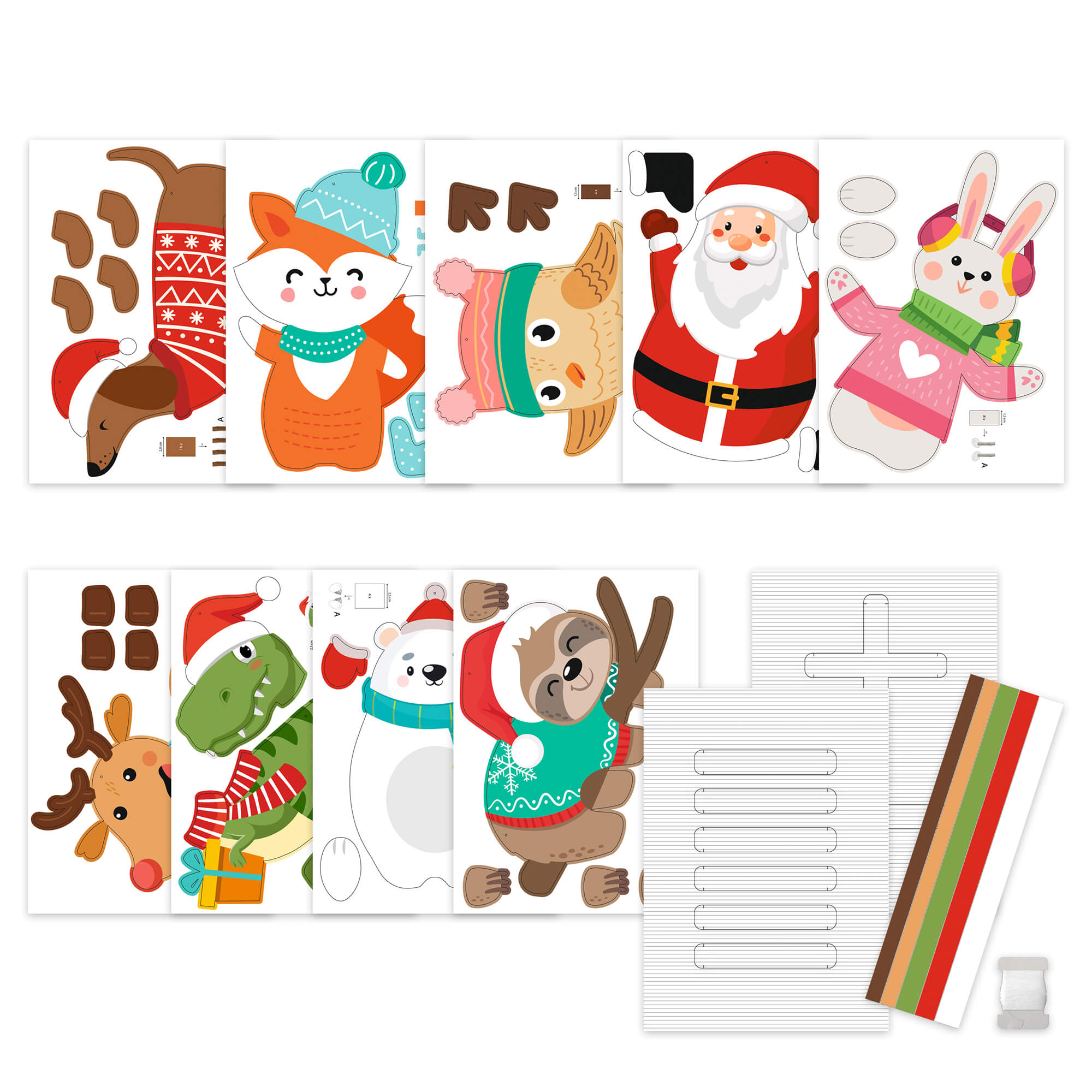 Hexentreppen - Bastelset Winter Ursus - malmichbunt.de