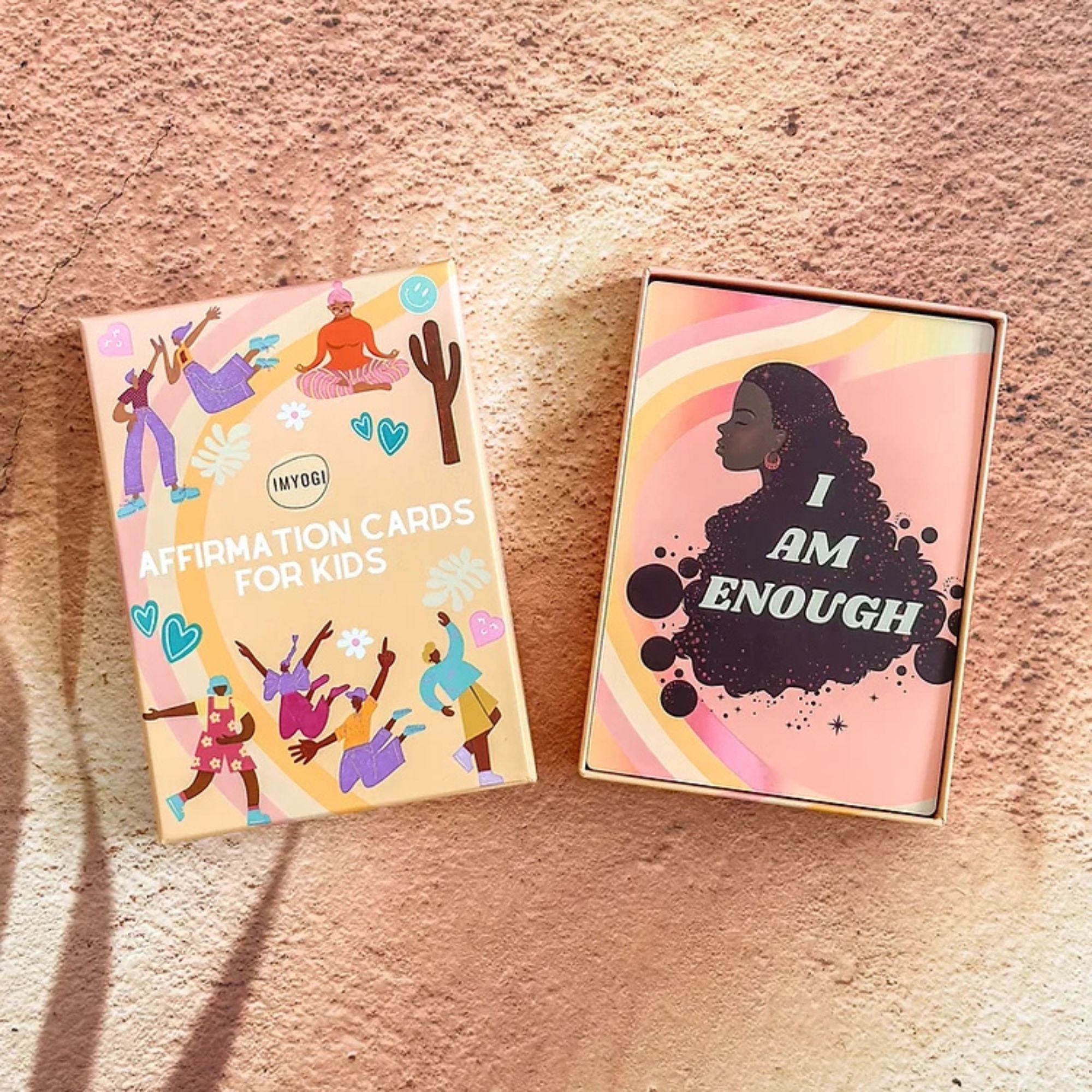 IMYOGI Affirmationskarten für Kinder (Englisch) IMYOGI - malmichbunt.de