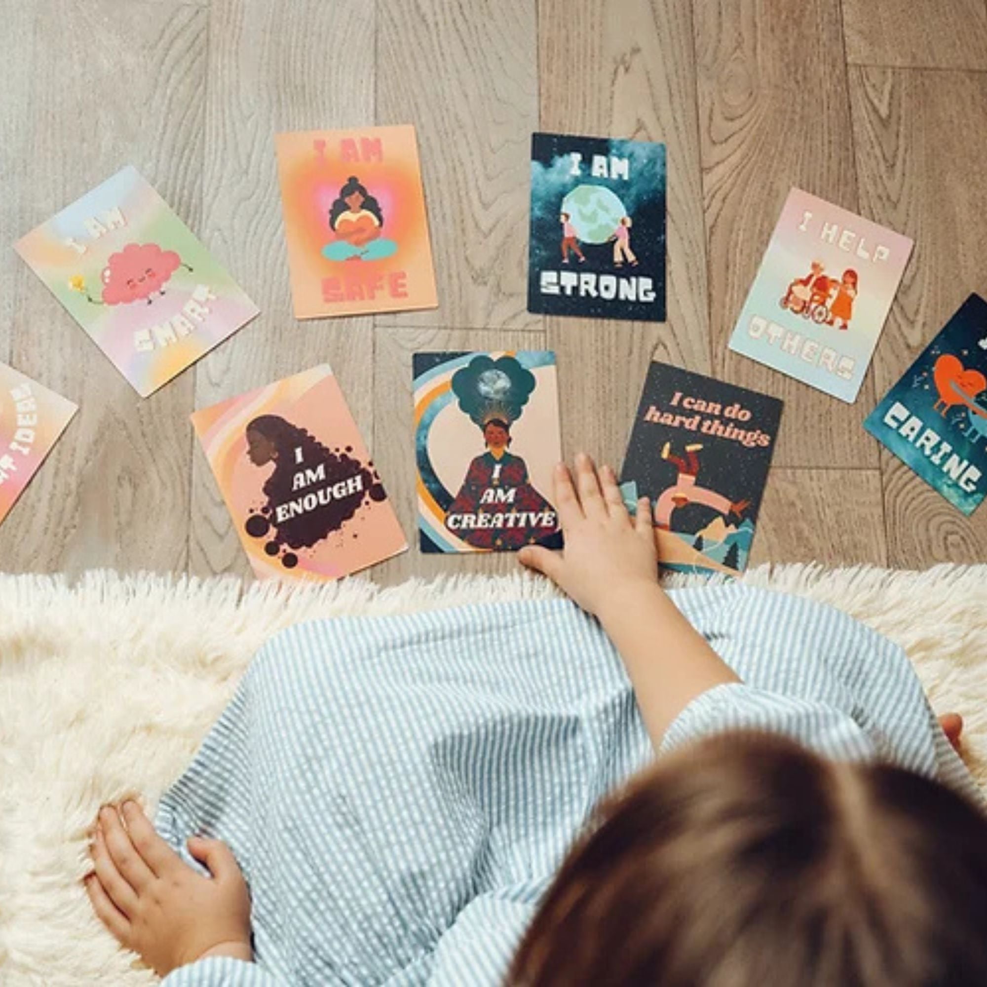 IMYOGI Affirmationskarten für Kinder (Englisch) IMYOGI - malmichbunt.de