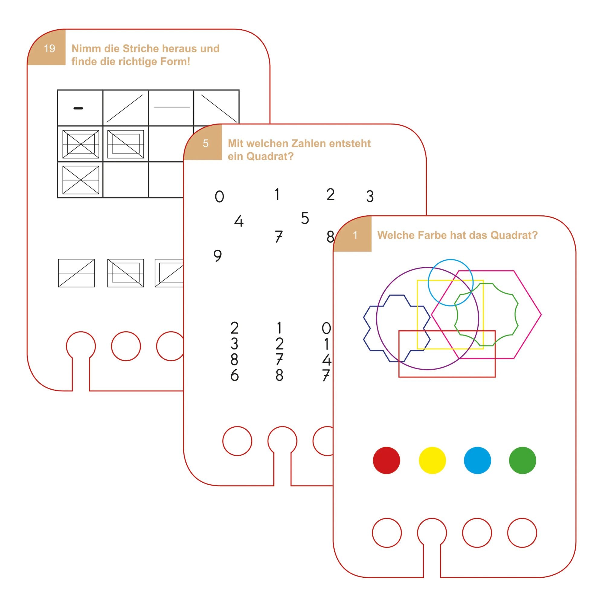 Intelligenz Training - Übungen für den Lochkasten Lernspielverlag - malmichbunt.de