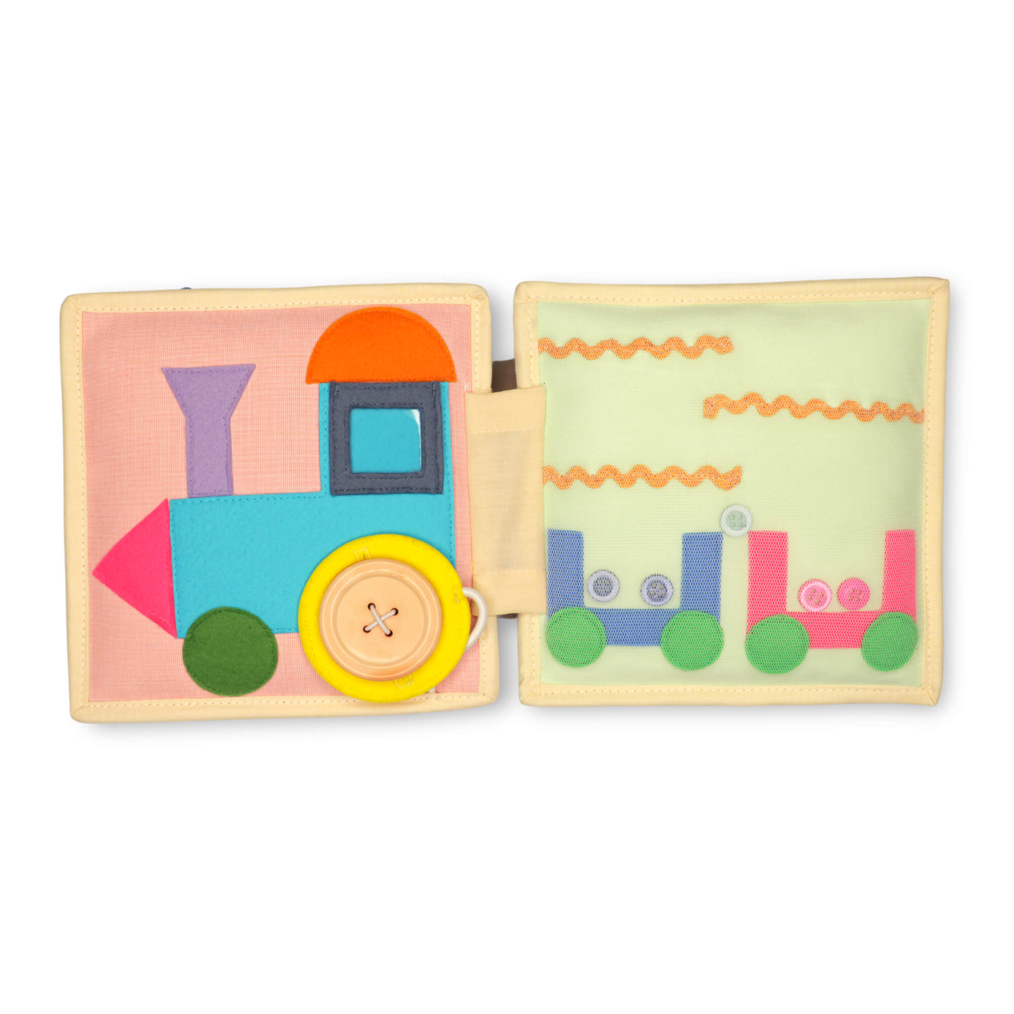 Jolly Design Mini Quiet Book "Autobahn" (ab 2 Jahren) Jolly Designs - malmichbunt.de