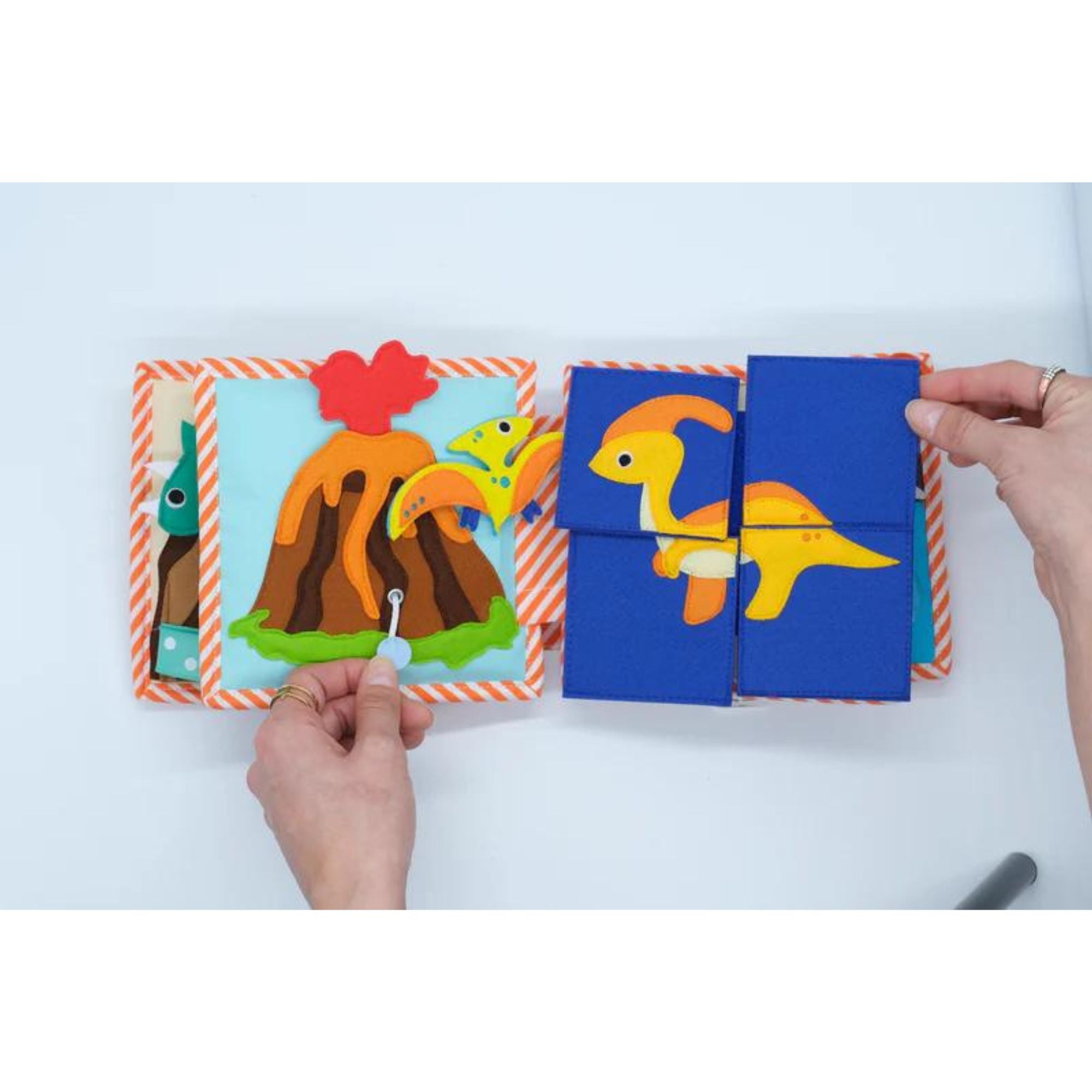 Jolly Design - Mini Quiet Book "Dinofreunde" Jolly Designs - malmichbunt.de