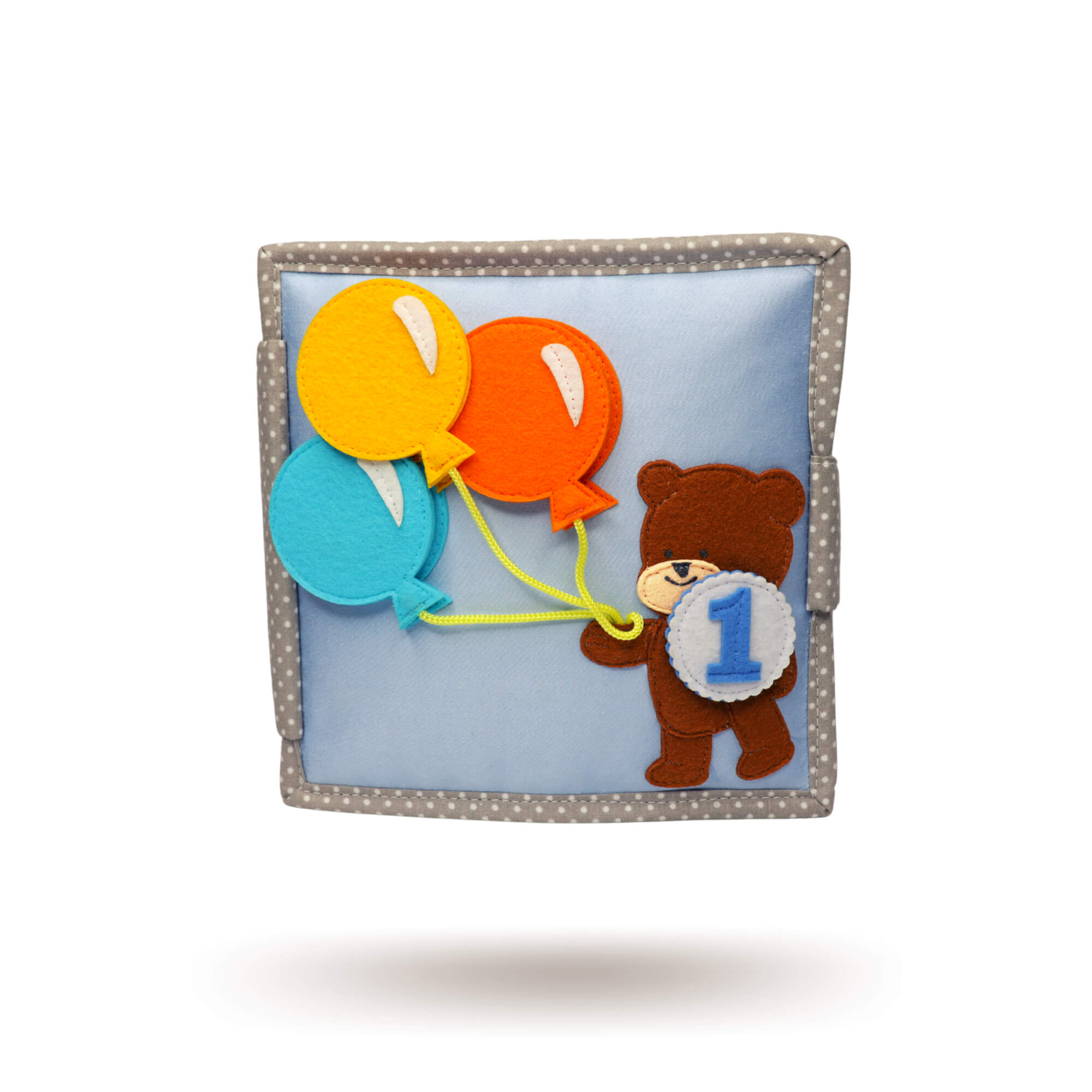 Jolly Design - Mini Quiet Book "Happy Bearsday" (ab 1 Jahr) Jolly Designs - malmichbunt.de