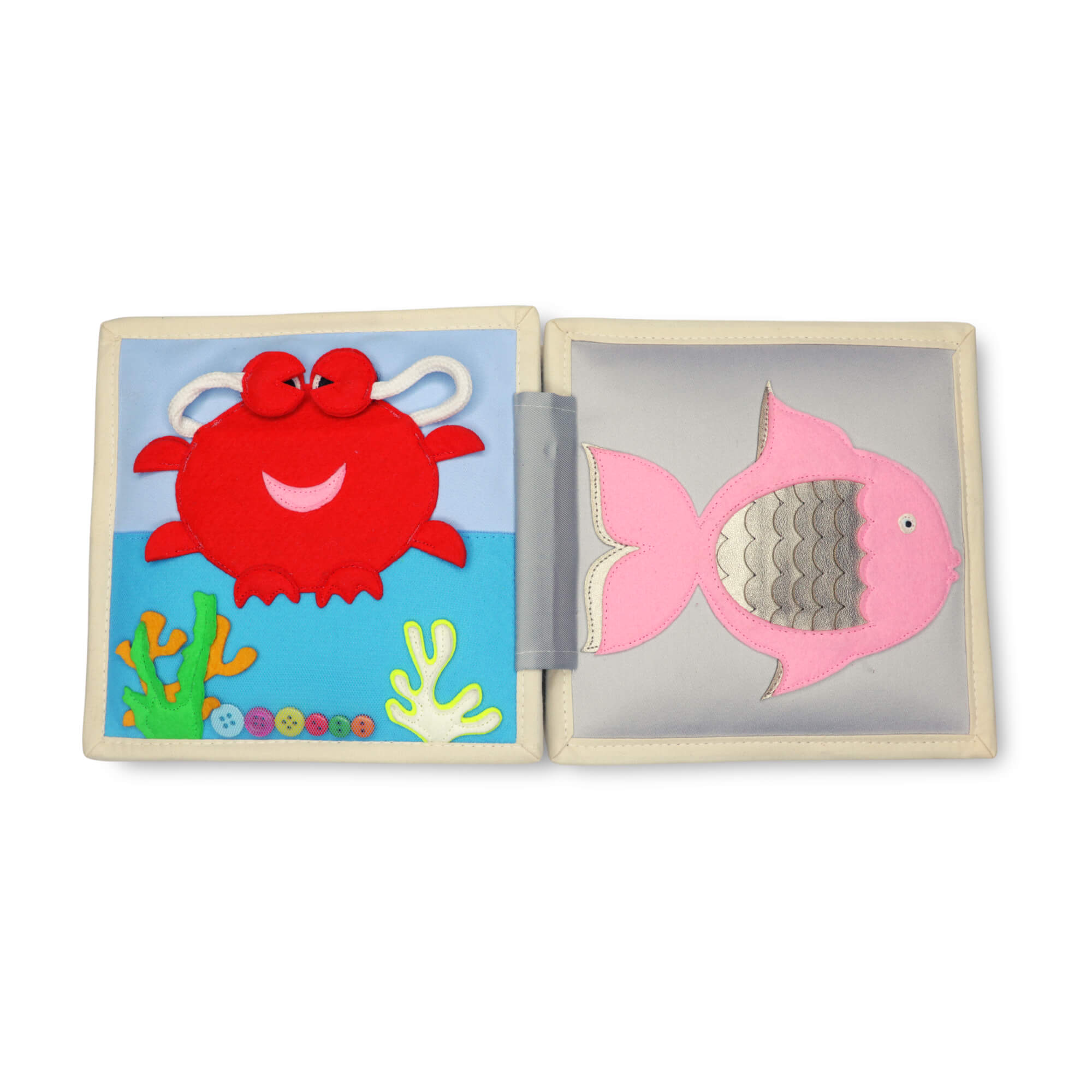 Jolly Design - Mini Quiet Book "Happy Sheep" (ab 4 Monaten) Jolly Designs - malmichbunt.de