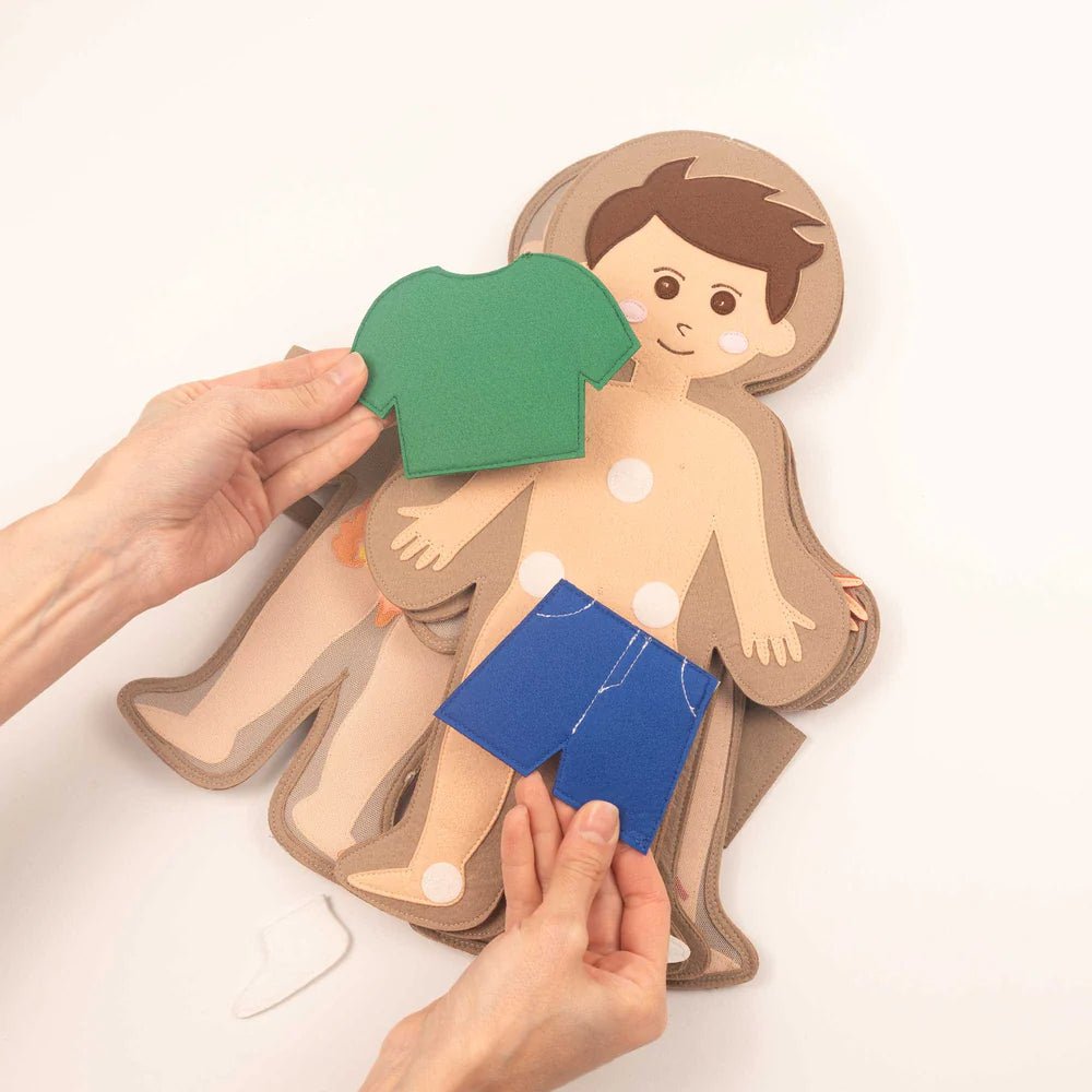 Jolly Designs Travel Buddy Mein Körper - Jungen Jolly Designs - malmichbunt.de
