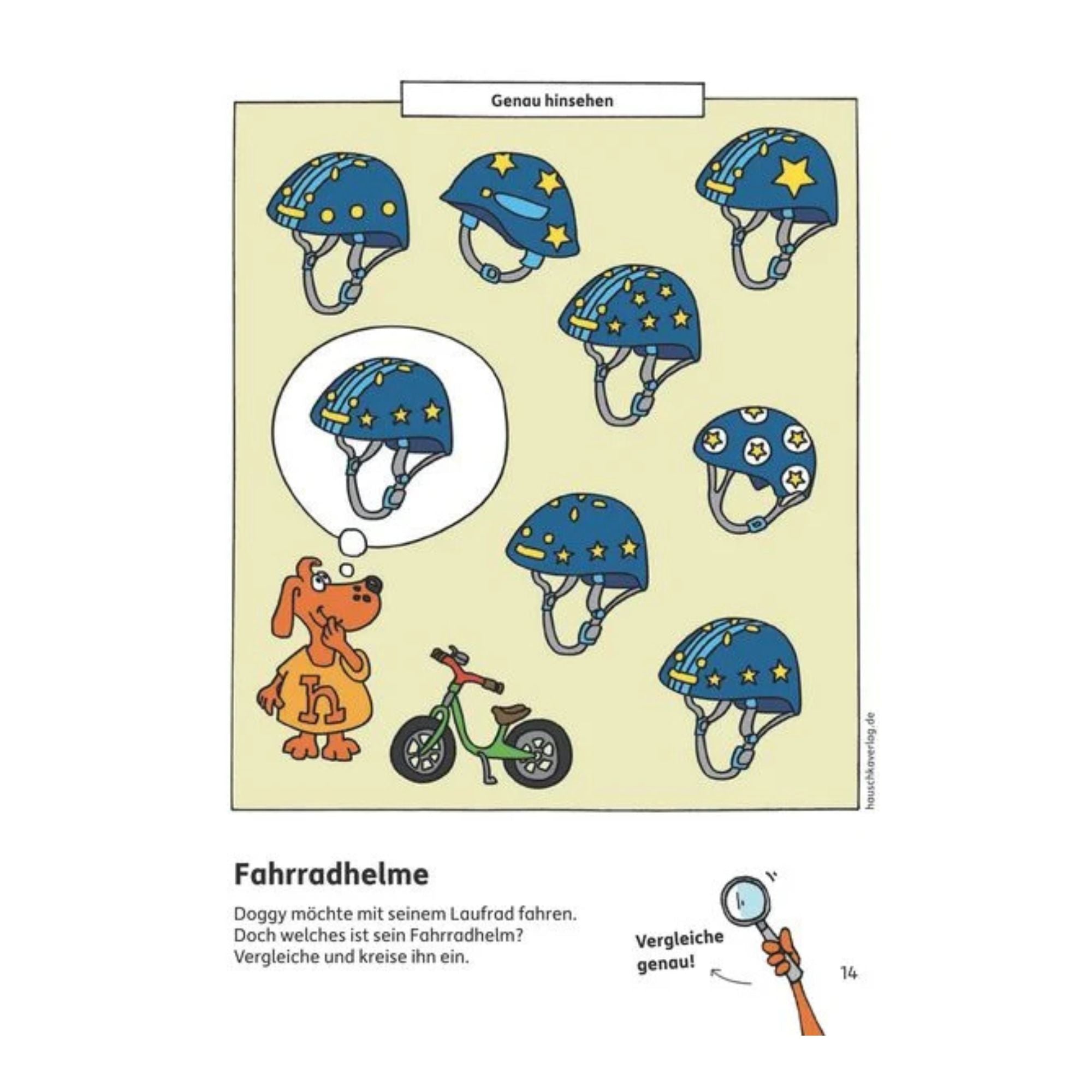 Kindergartenblock – Gemeinsamkeiten & Unterschiede ab 4 Jahre - Nr. 619 Hauschka Verlag - malmichbunt.de