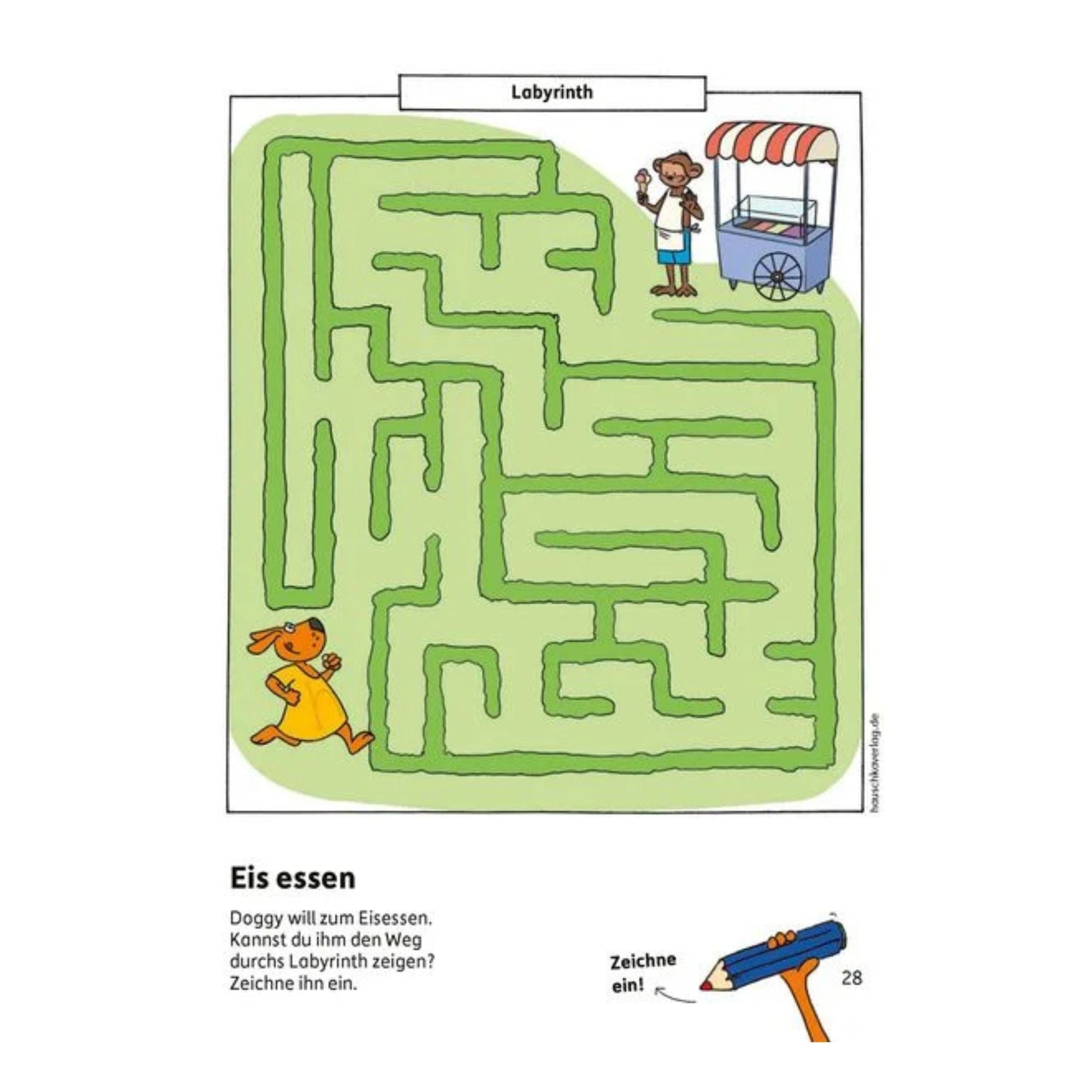 Kindergartenblock – Rätselspaß, Konzentration und Logik ab 4 Jahre Nr. 606 Hauschka Verlag - malmichbunt.de