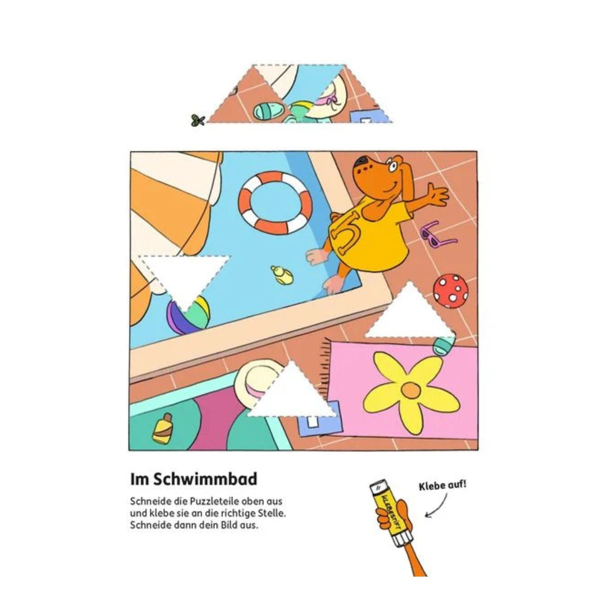 Kindergartenblock – Schneiden, kleben, basteln ab 4 Jahre Nr. 629 Hauschka Verlag - malmichbunt.de