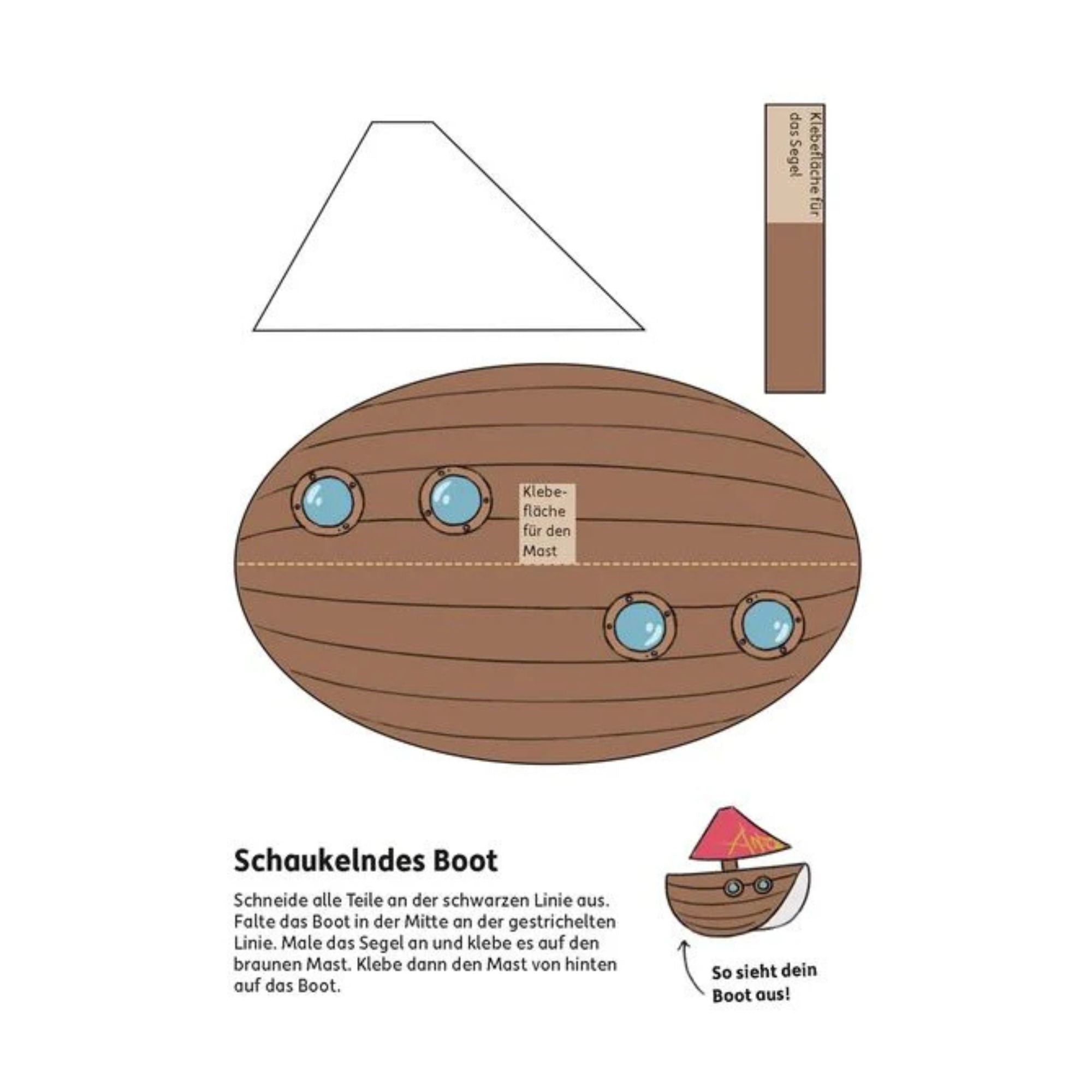 Kindergartenblock – Schneiden, kleben, basteln ab 4 Jahre Nr. 629 Hauschka Verlag - malmichbunt.de