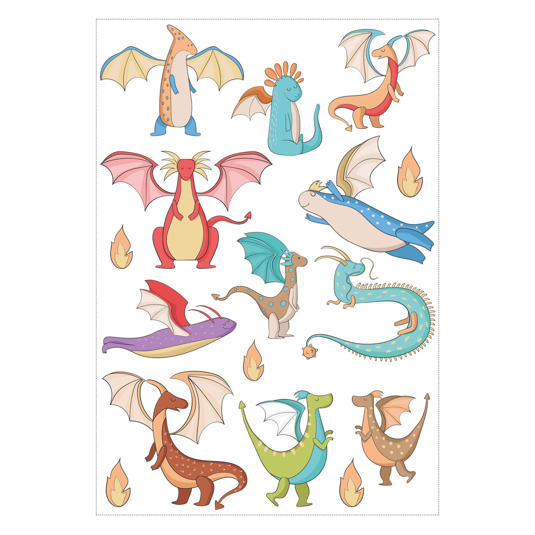 Kindertattoo Wilde Gefährten Jeka - malmichbunt.de