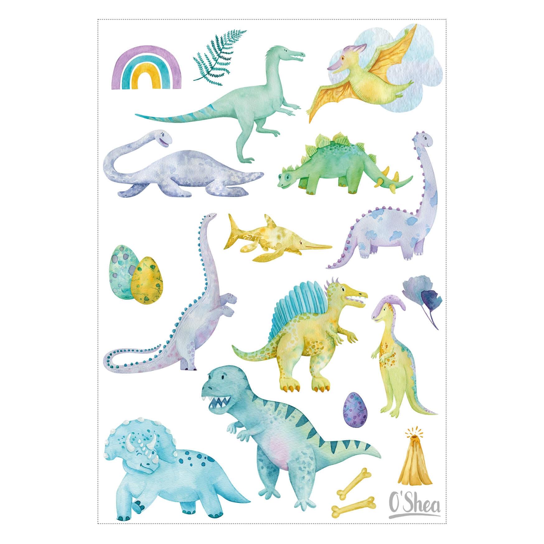 Kindertattoo Wilde Gefährten Jeka - malmichbunt.de