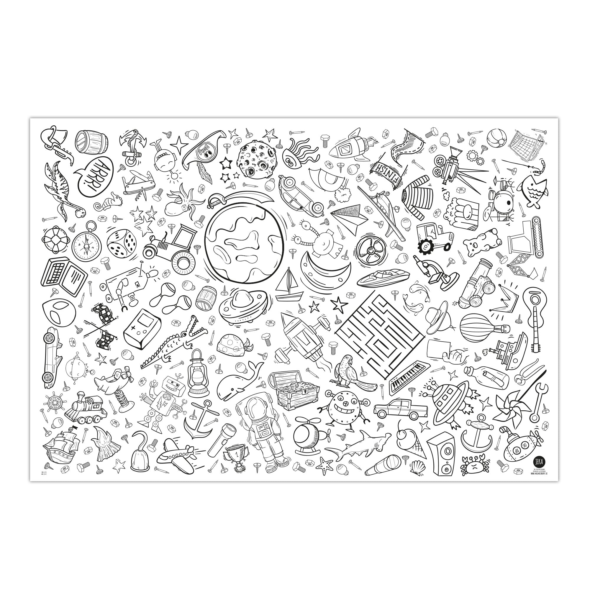 Kleine Maldecke Mix - Paket 3 Jeka - malmichbunt.de