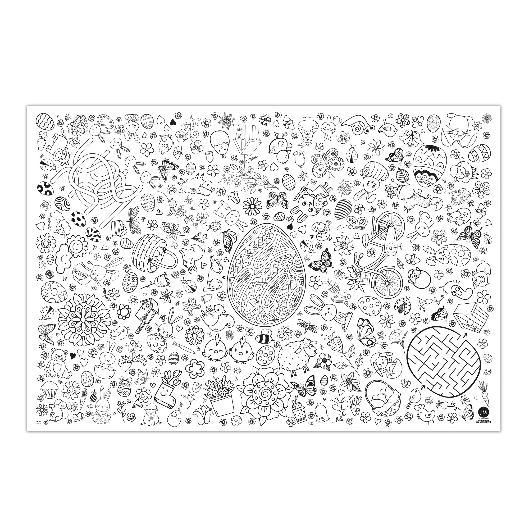 Kleine Maldecke Mix - Paket Ostern Jeka - malmichbunt.de