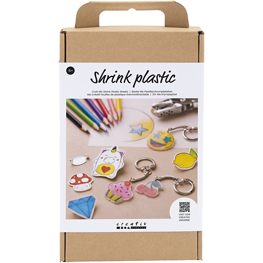 Kreativ Mix Schrumpffolie – Accessoires zum Selbermachen Creativ Company - malmichbunt.de