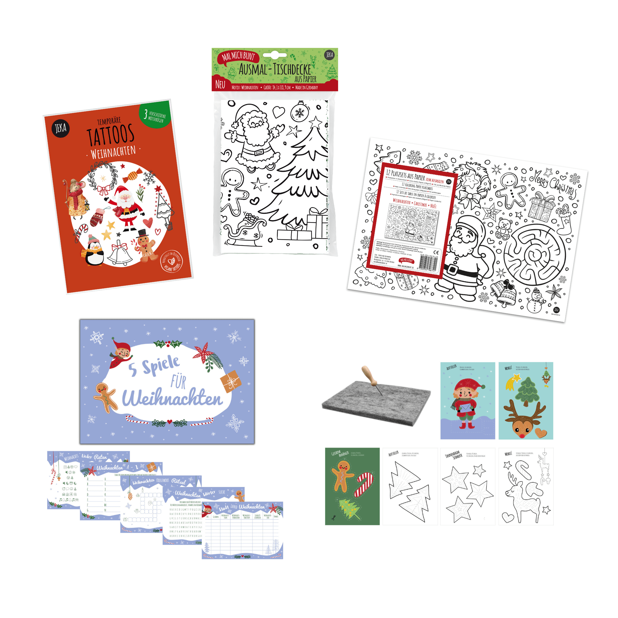 Kreativbox Weihnachten Jeka - malmichbunt.de