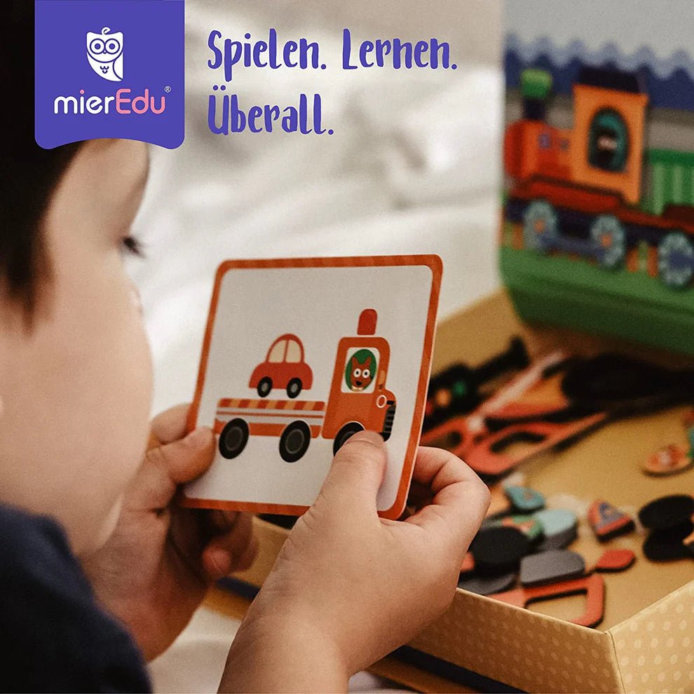 Kreative Magnetspielbox – Fahrzeuge mierEdu - malmichbunt.de