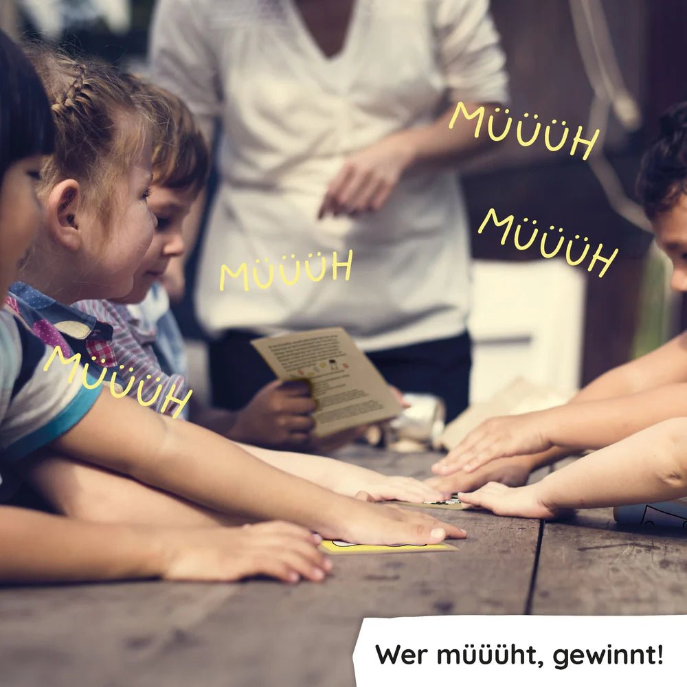 Kuhmilchschafkäsefuß - Konzentrationsspiel Pihu - malmichbunt.de