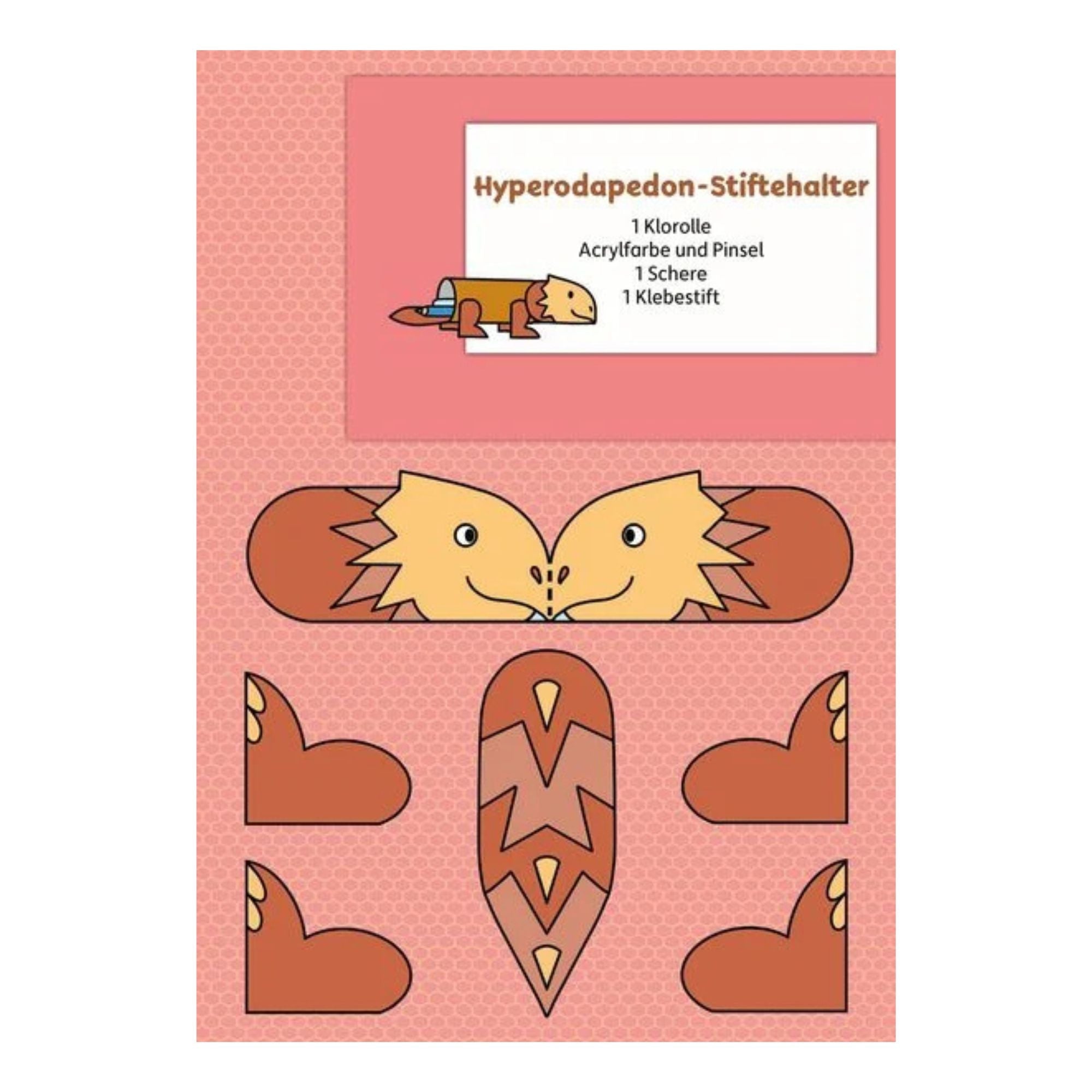 Lass uns basteln – Bastelbuch ab 4 Jahre - Dinosaurier - Nr. 557 Hauschka Verlag - malmichbunt.de