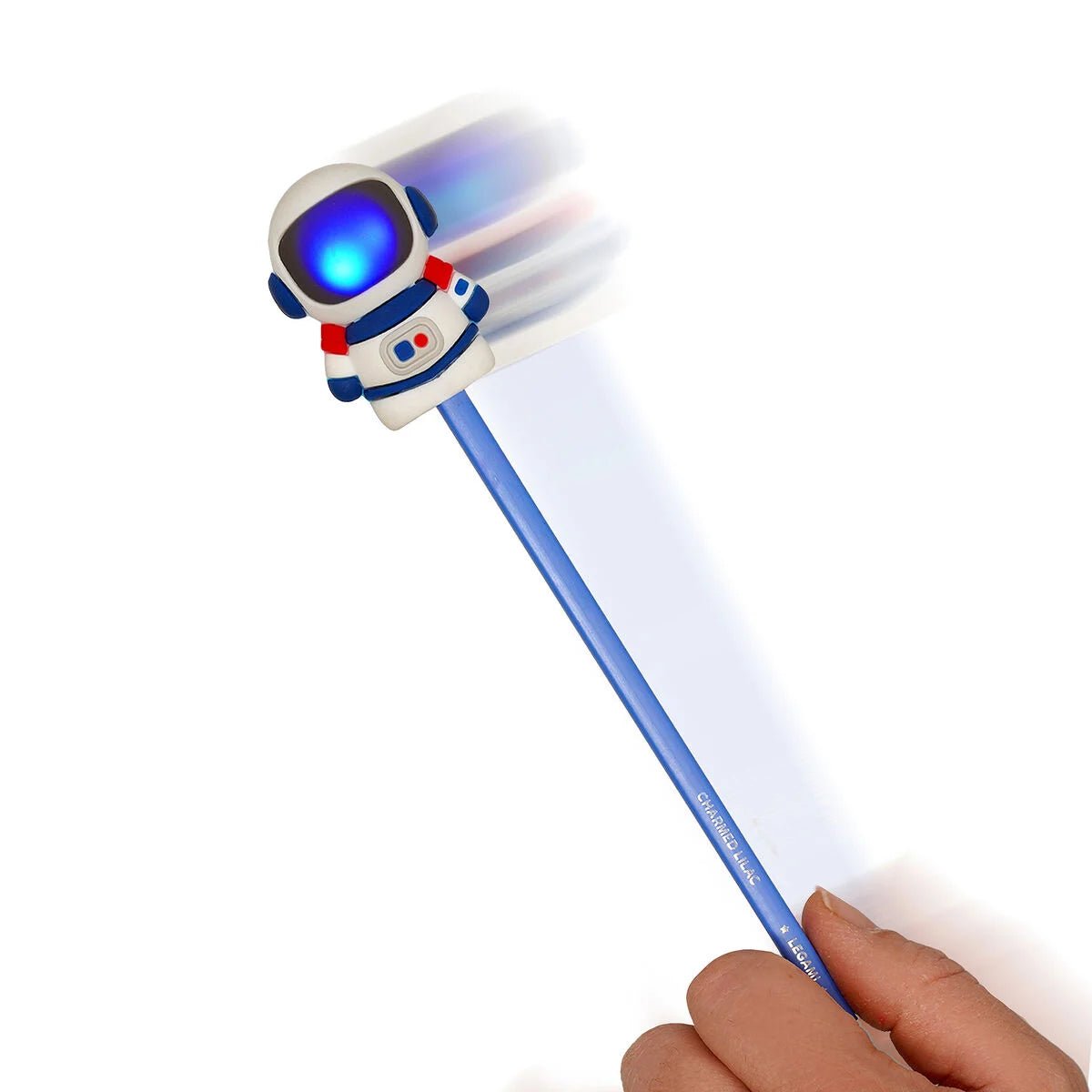 Legami Anspitzer mit Lichteffekt und Behälter - Motiv Weltall Legami - malmichbunt.de